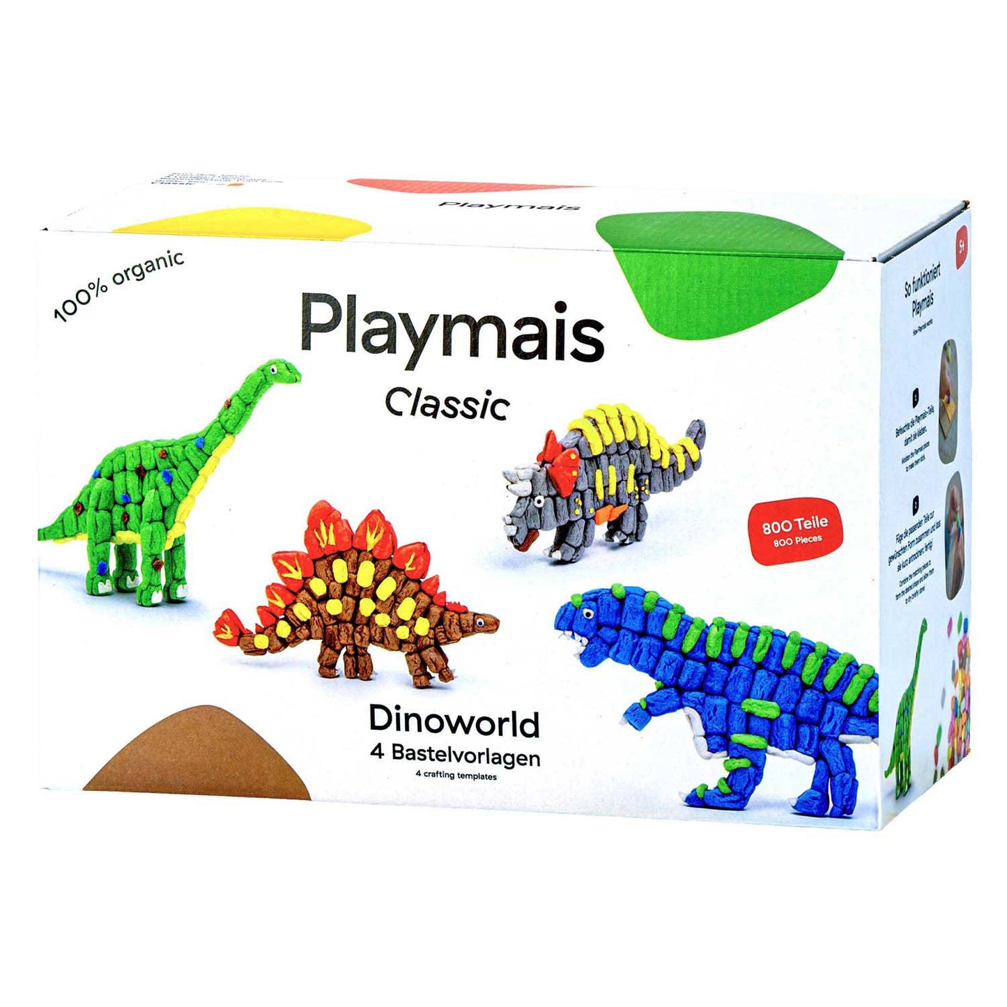PlayMais classic dinoworld - 800 stukjes