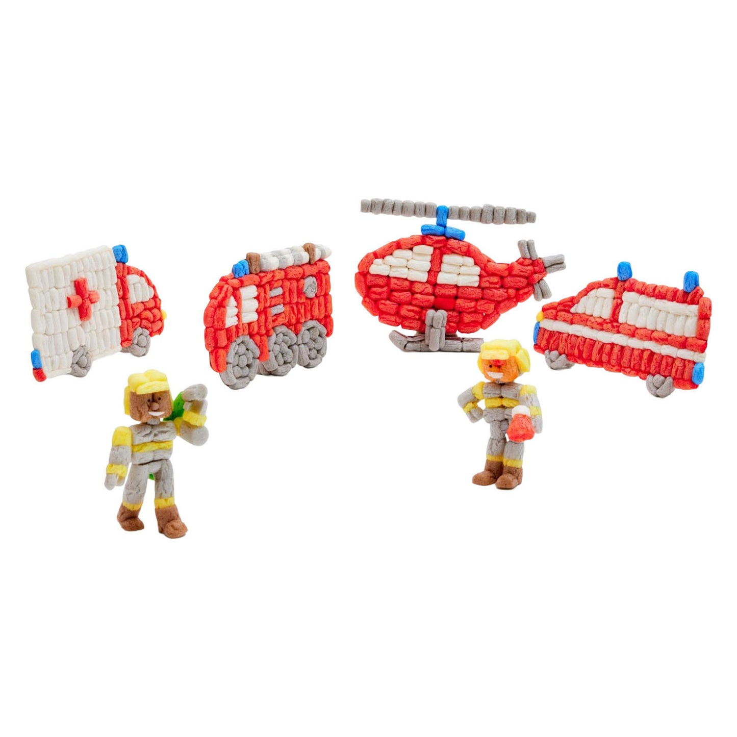 PlayMais classic brandweer - 800 stukjes