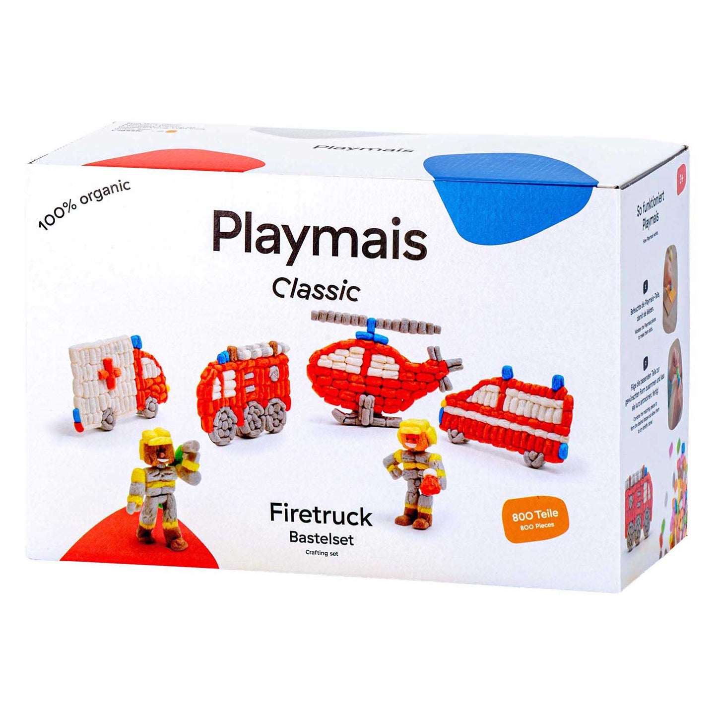 PlayMais classic brandweer - 800 stukjes