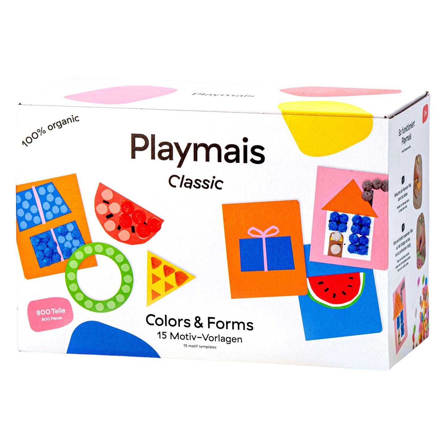 PlayMais classic colors forms - 800 stukjes