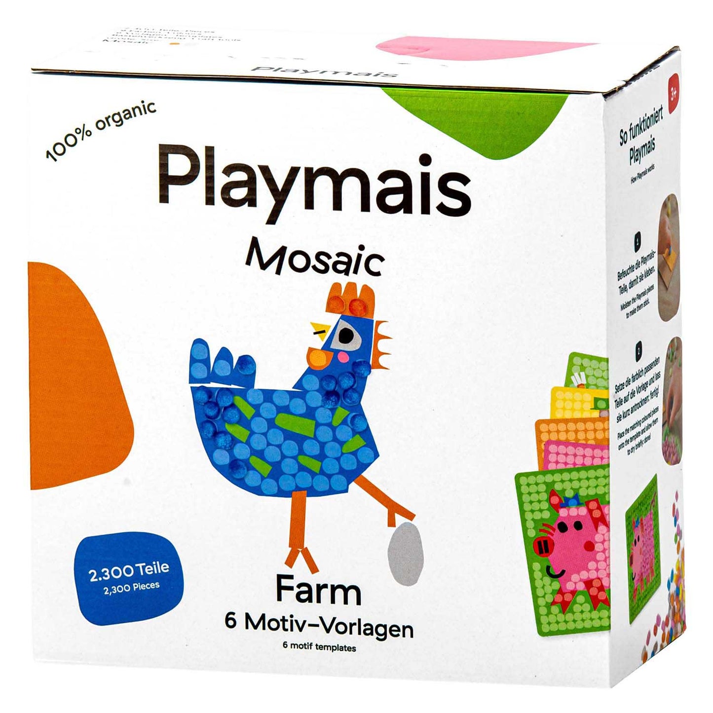 PlayMais mosaic boerderij - 2300 stukjes