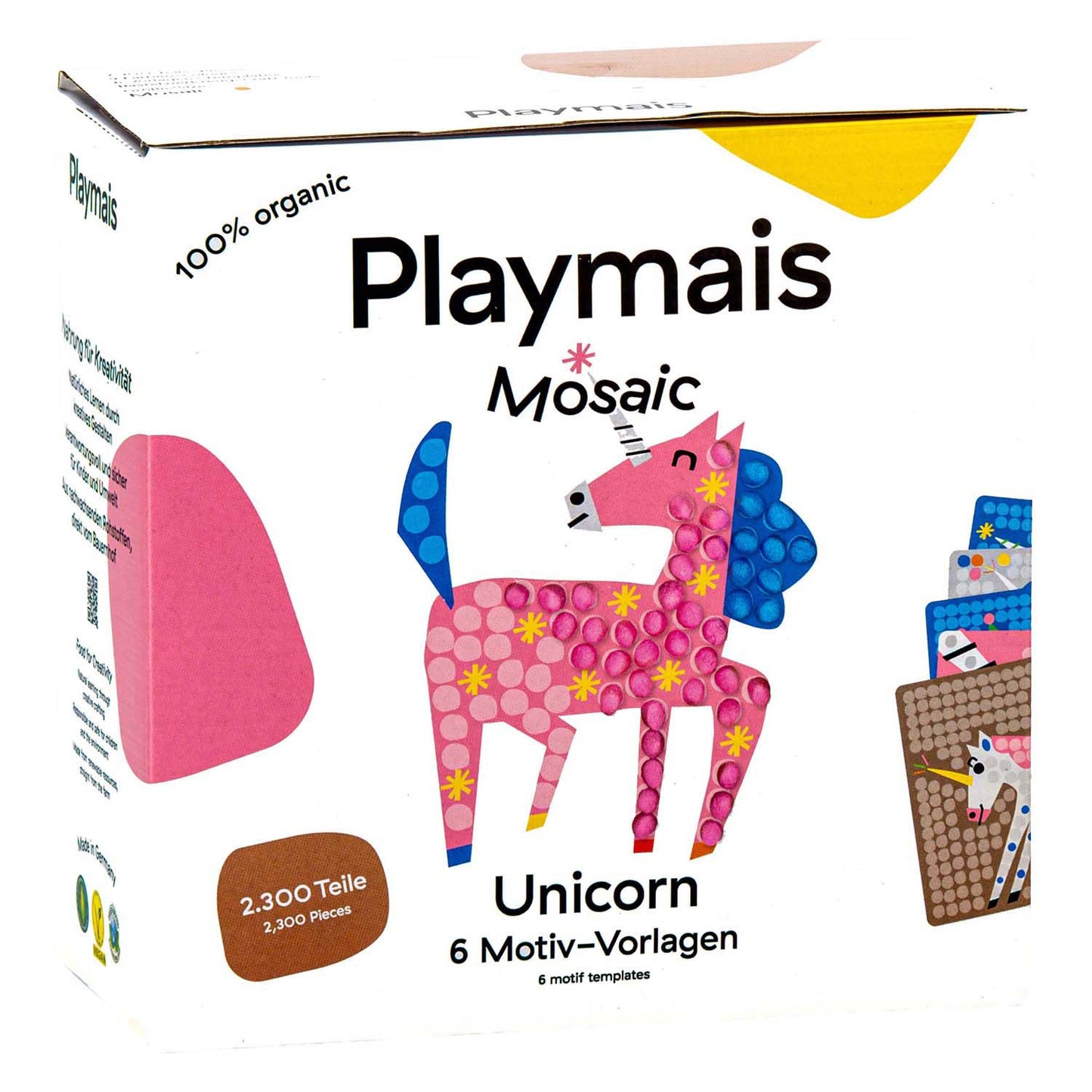 Playmais mosaic eenhoorn - 2300 stukjes
