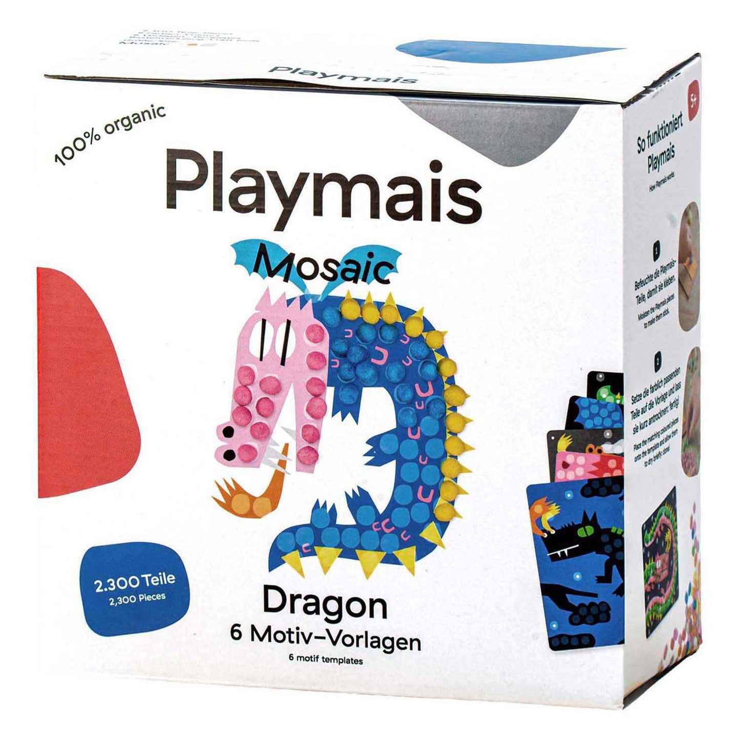 PlayMais mosaic draak - 2300 stukjes
