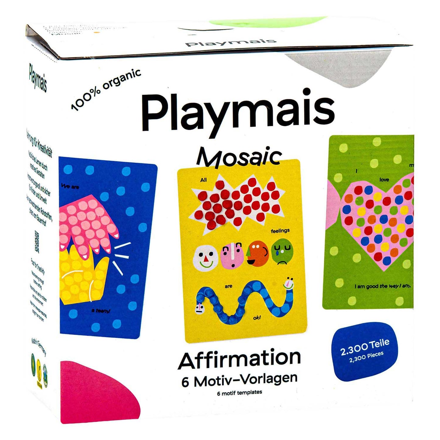 PlayMais mosaic affirmation - 2300 stukjes
