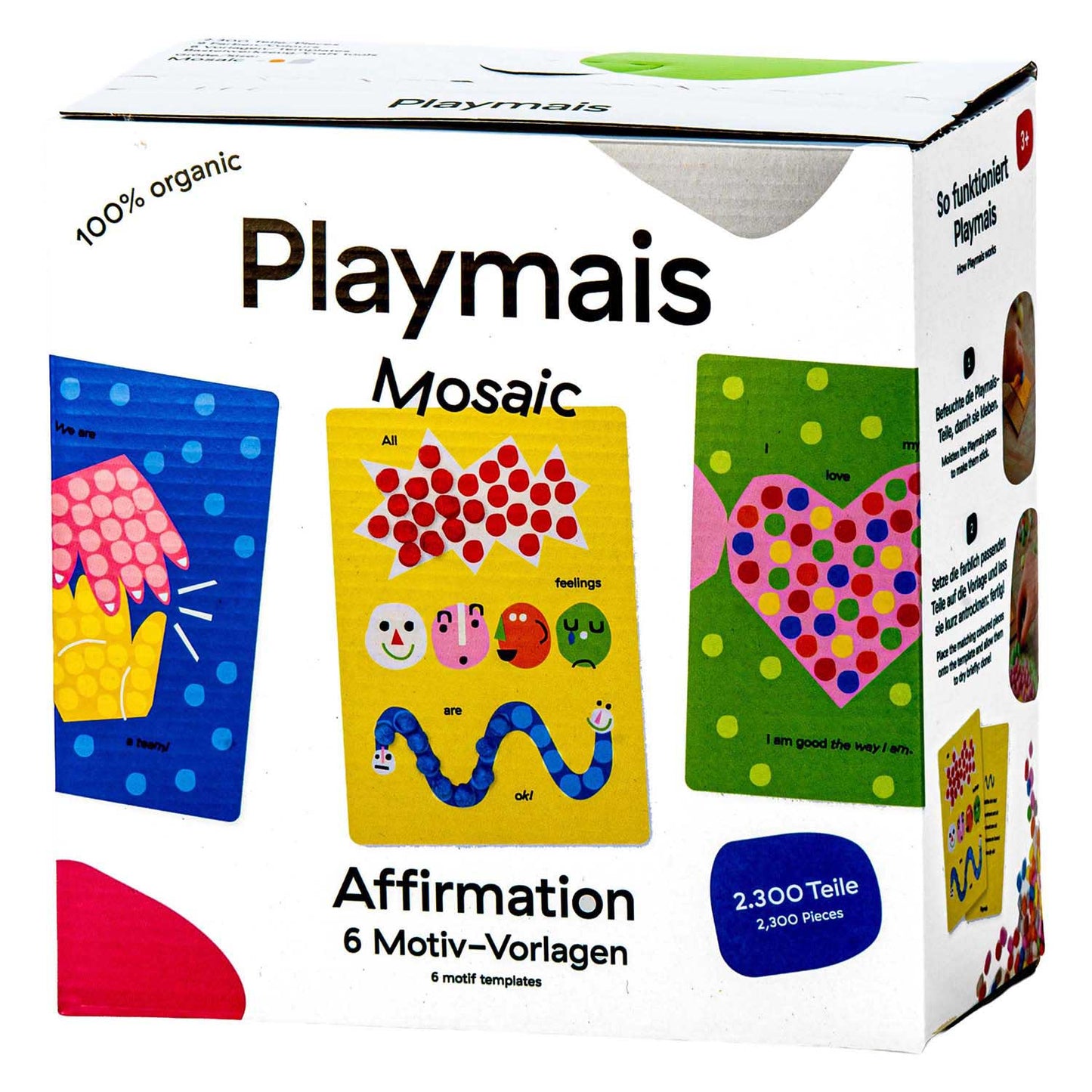 PlayMais mosaic affirmation - 2300 stukjes