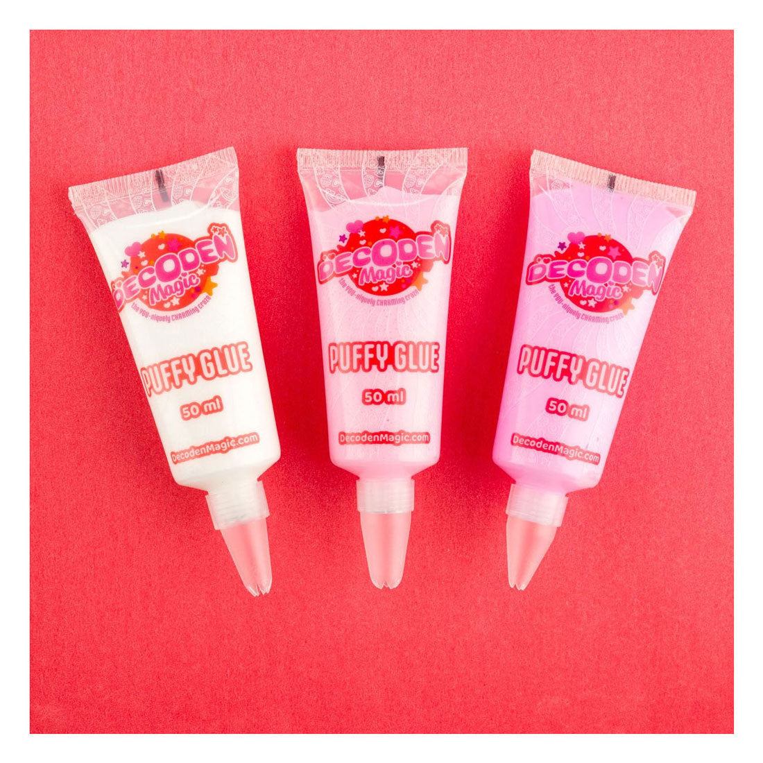 Spectron Decoden magic - deluxe: think pink creations puffylijm knutselpakket