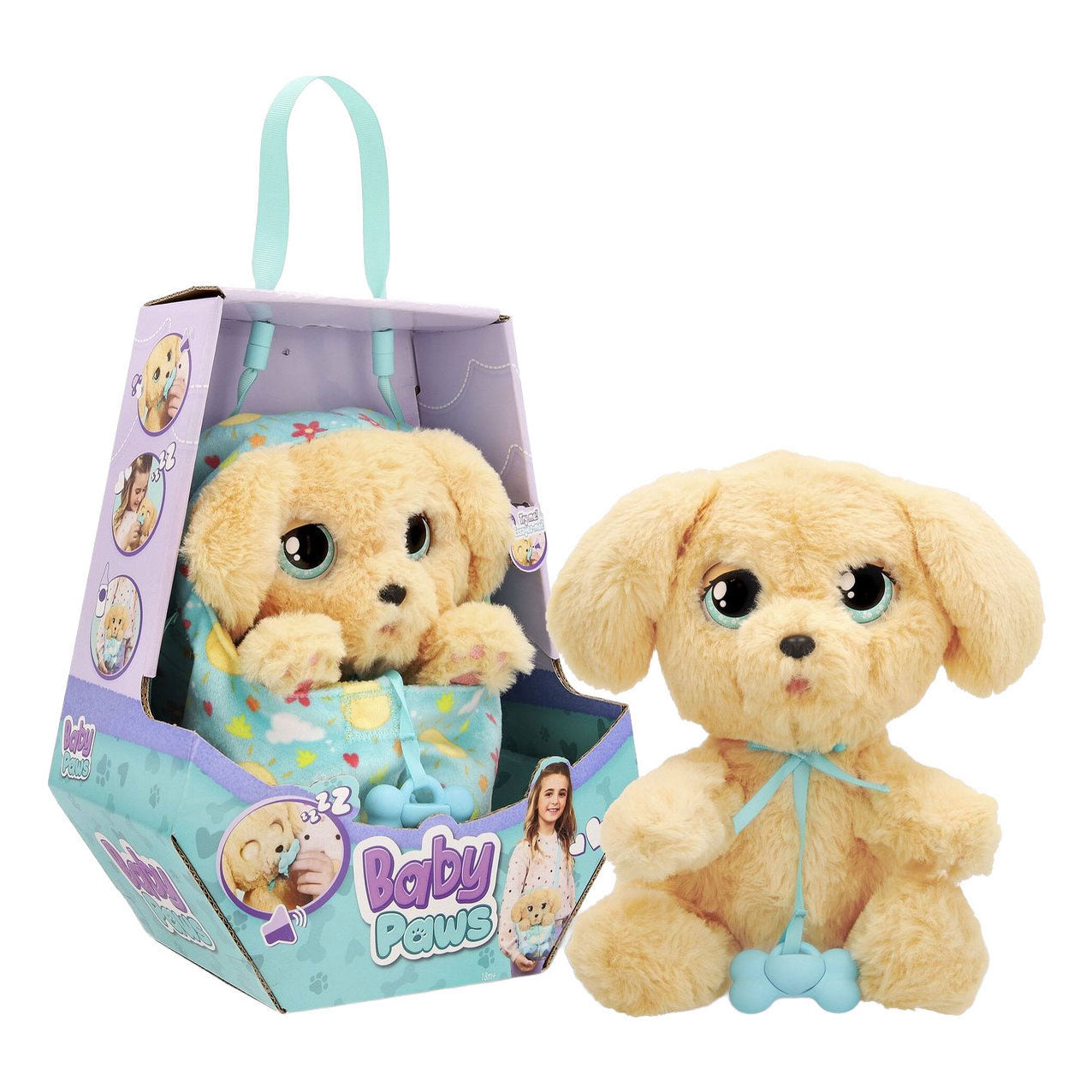 Baby Paws Labrador Interactieve Knuffel