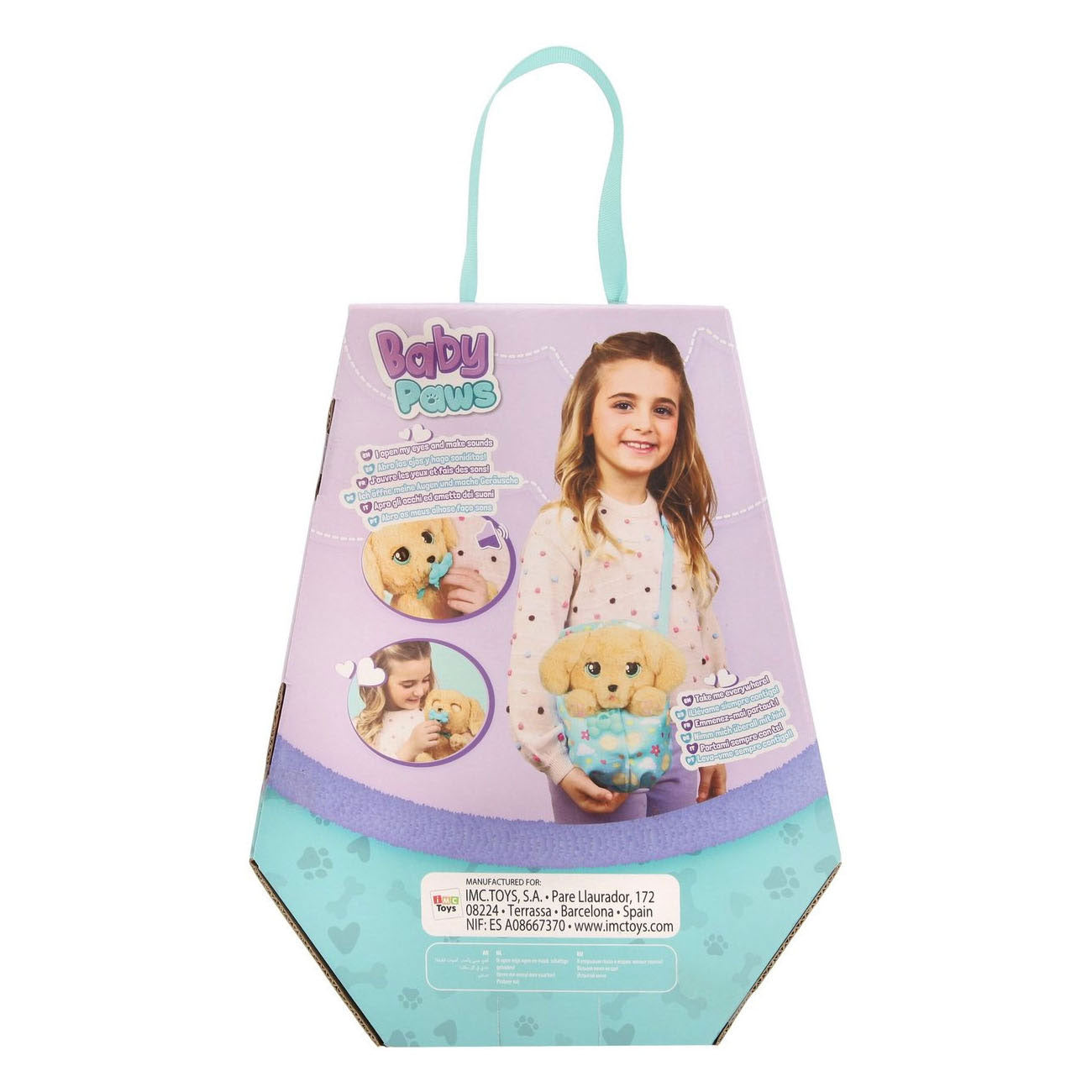 Baby Paws Labrador Interactieve Knuffel