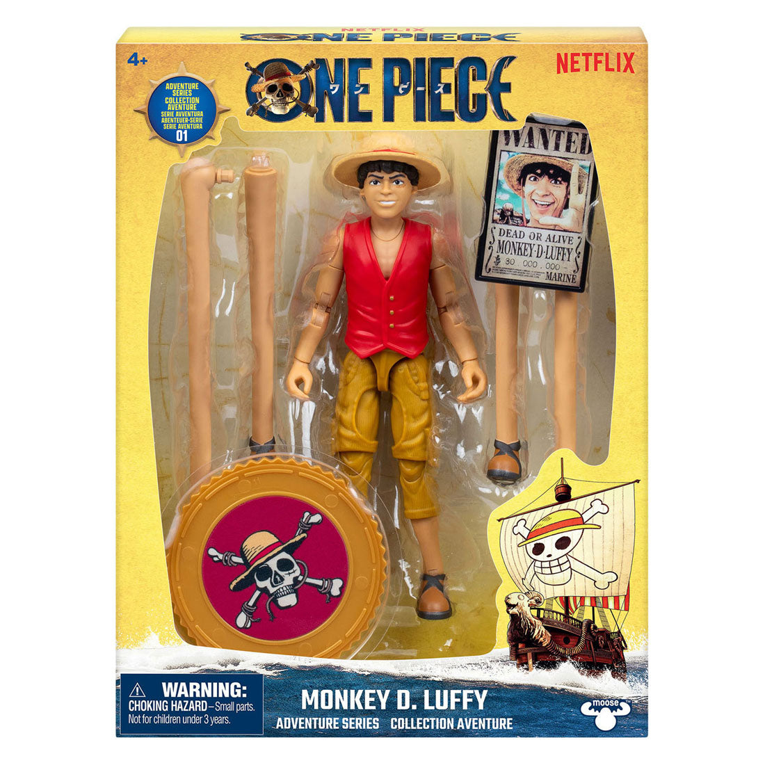 Moose Toys One piece actie figuur luffy