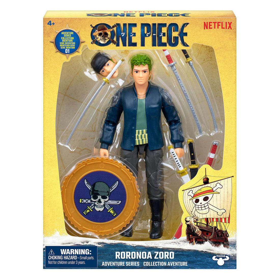 Moose Toys One piece actie figuur zoro
