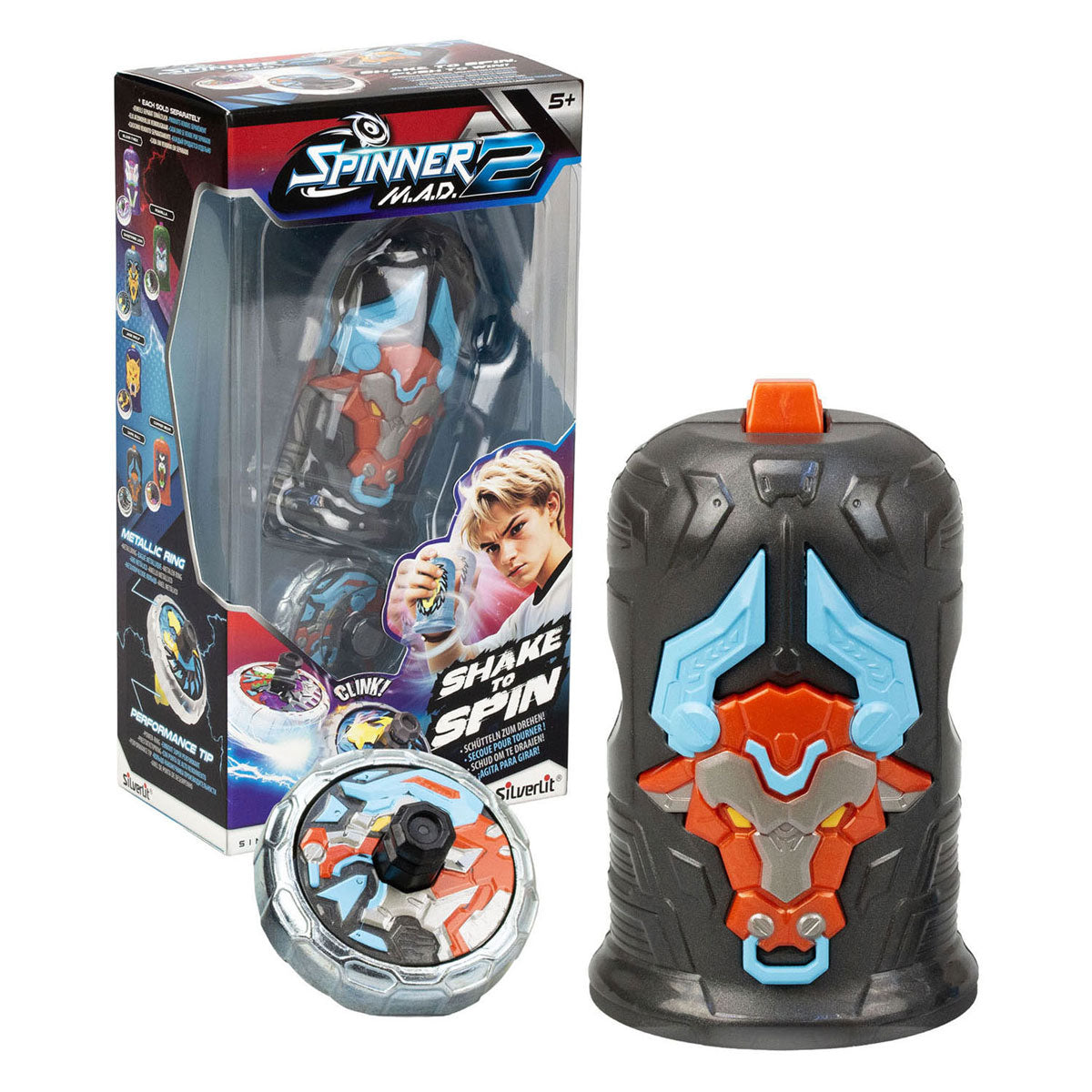 Silverlit spinner mad 2 single pack behendigheidsspel