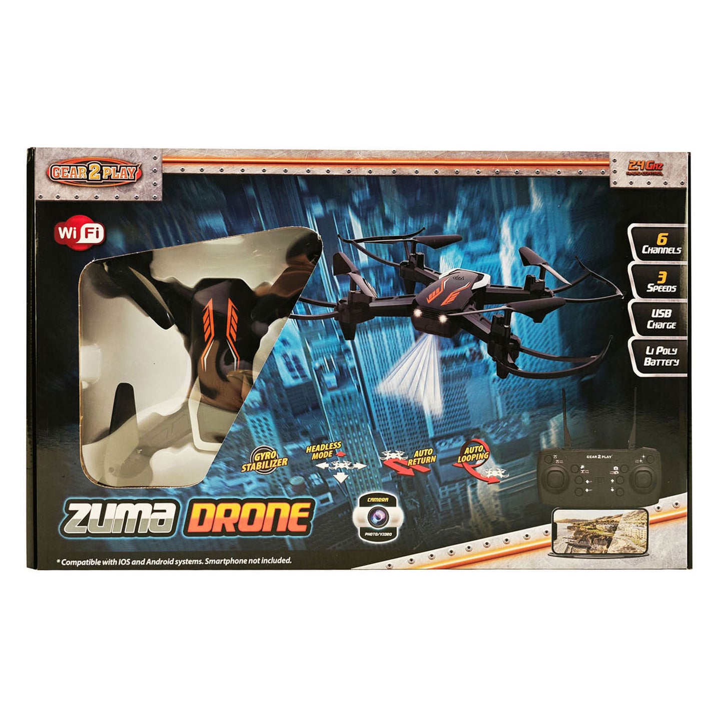 Gear2Play zuma drone 2,4ghz