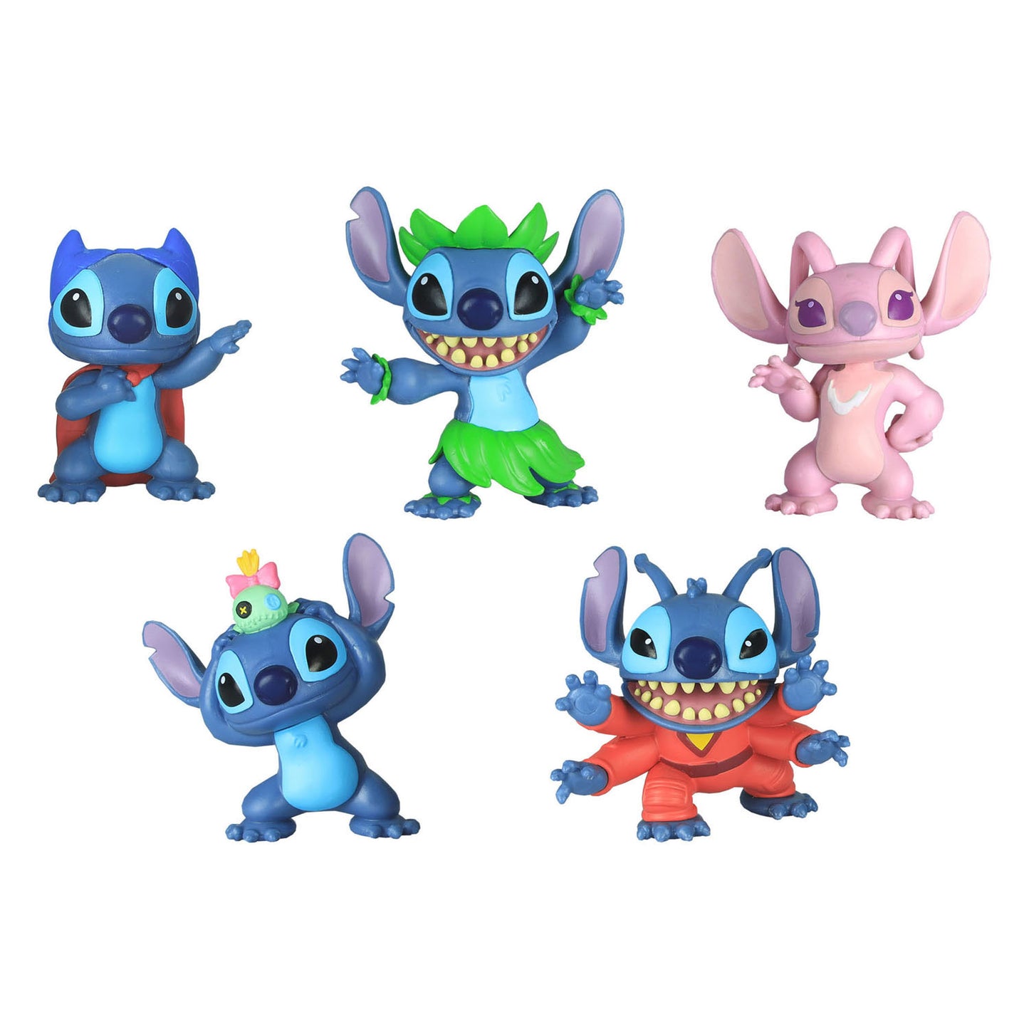 Spectron Disney stitch - set van 5 speelfiguren