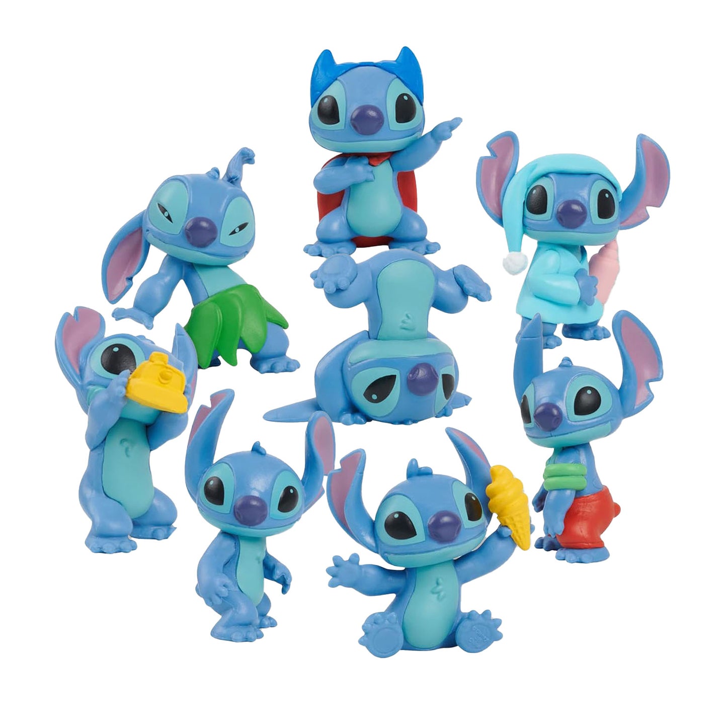 Spectron Disney stitch - set van 8 speelfiguren
