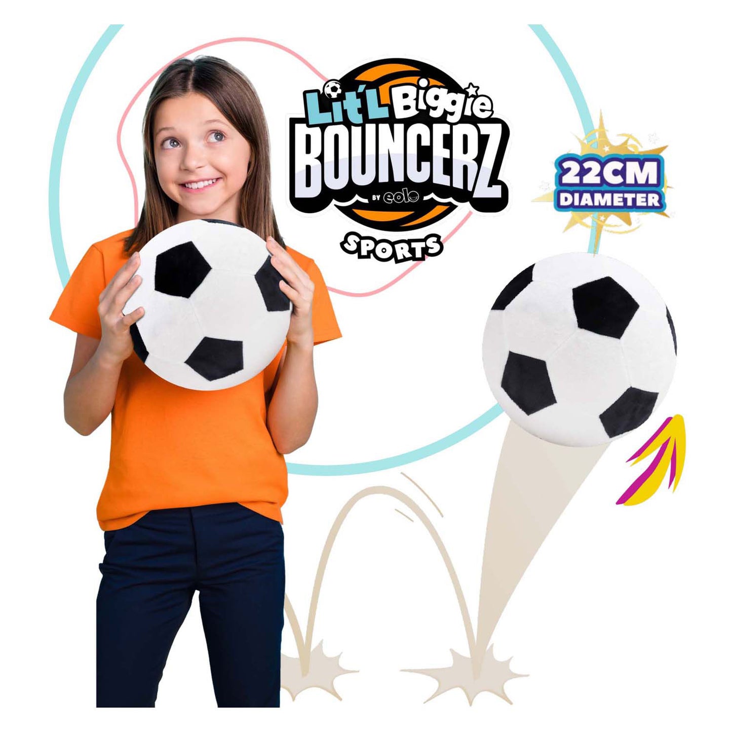 Spectron Lit'l biggie bouncerz voetbal