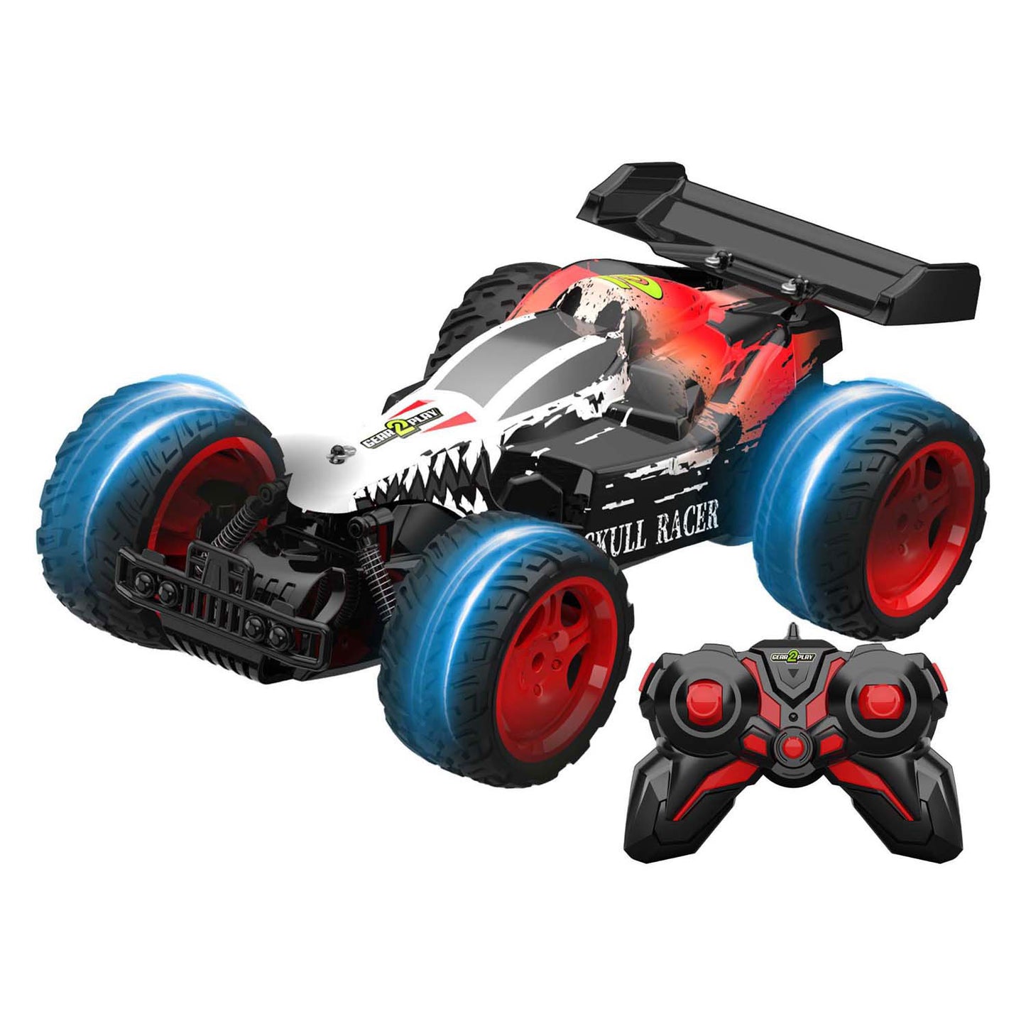 Gear2Play Rc skull racer bestuurbare auto 1:10