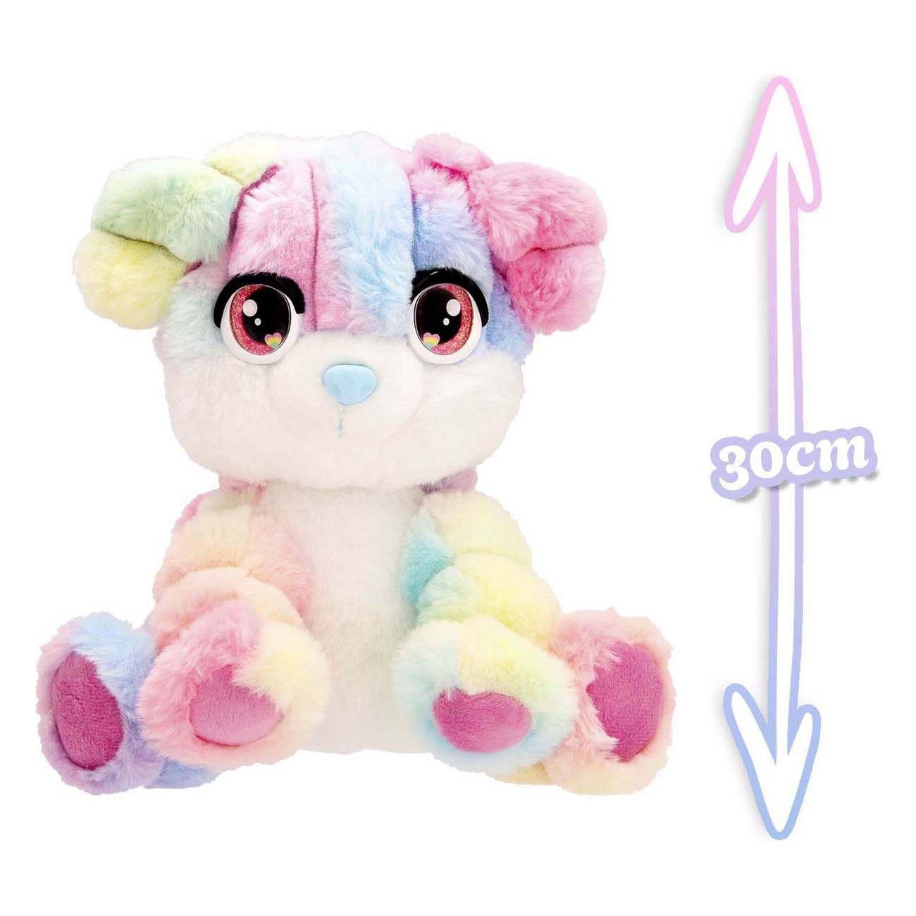 Spectron Cotton cuties puppy - geurende suikerspin knuffel, 30cm