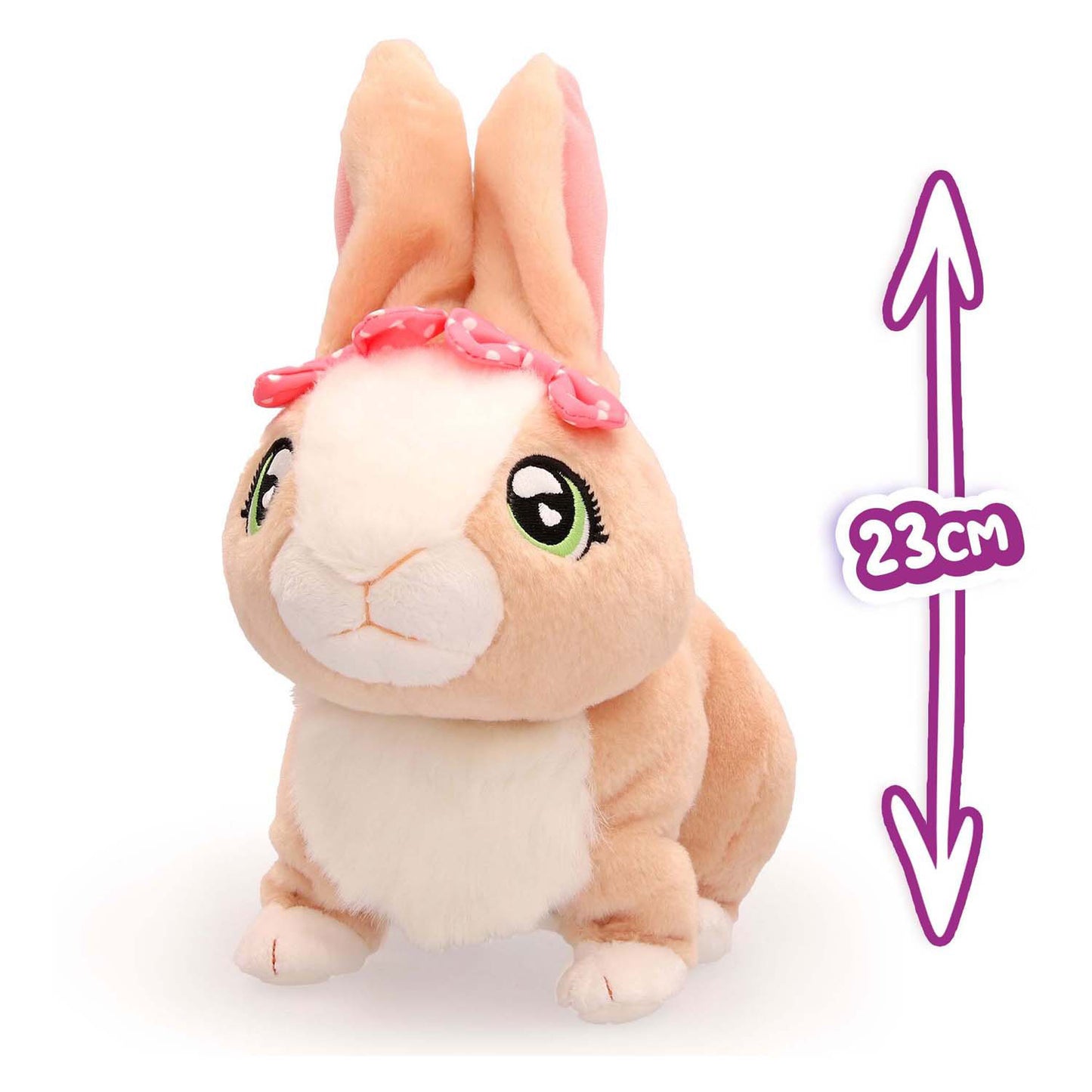Imc Toys Club petz betsy browny konijn interactieve knuffel