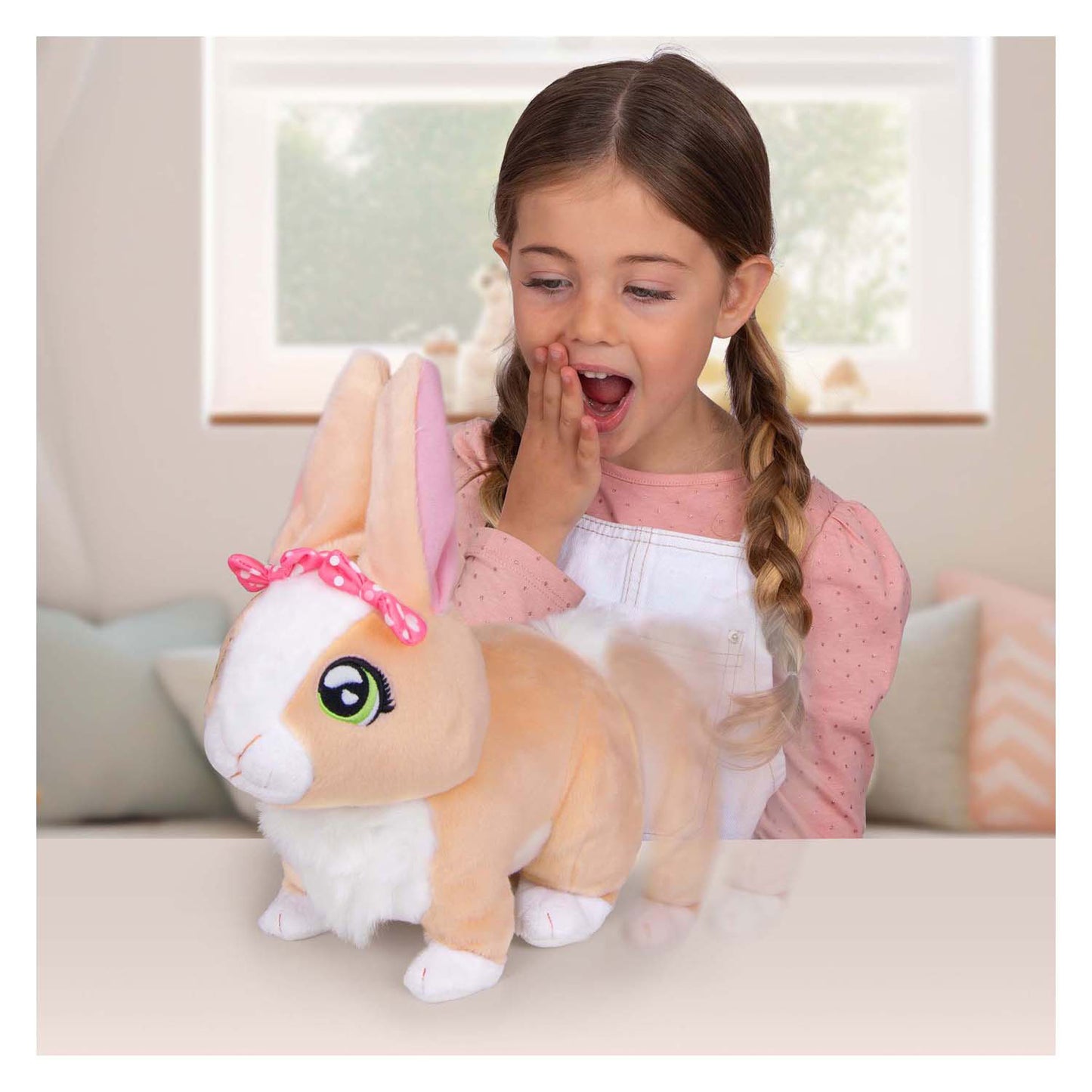 Imc Toys Club petz betsy browny konijn interactieve knuffel