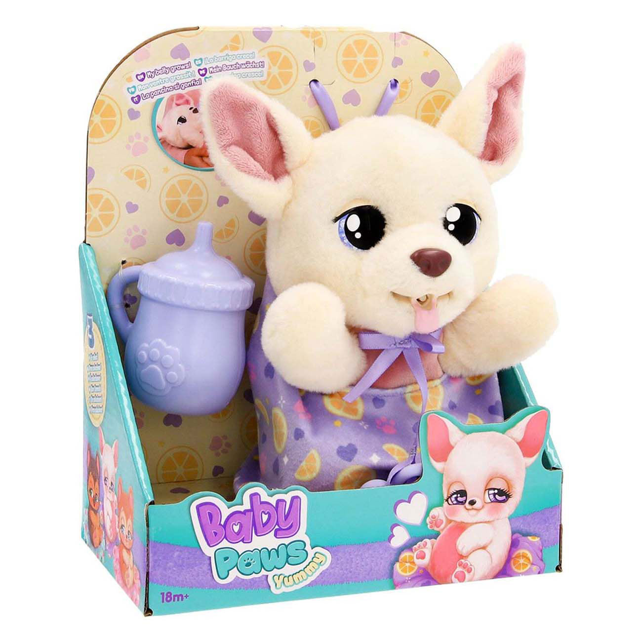 Baby Paws Yummy Chihuahua Interactieve Knuffel