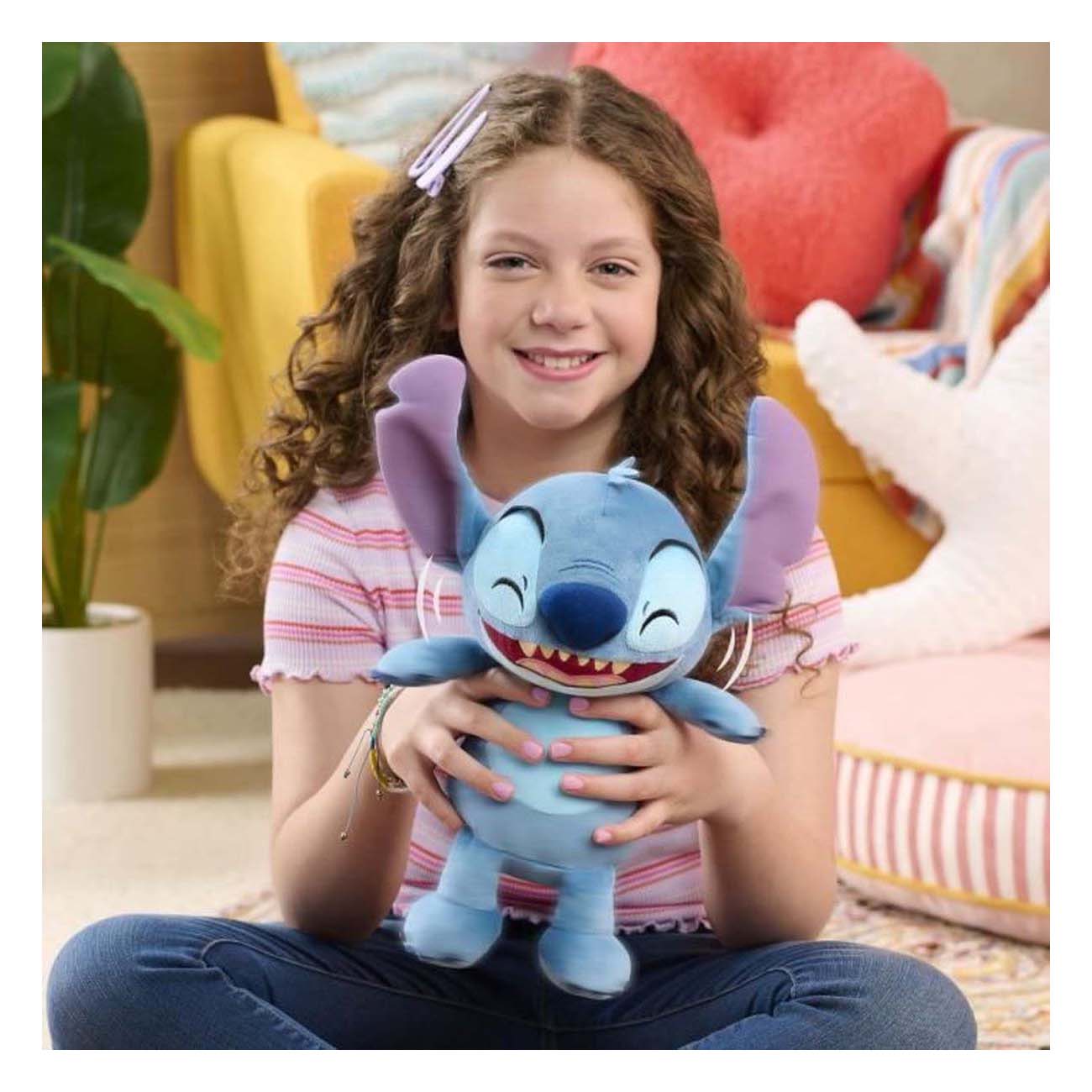 Spectron Stitch crack me up lachende knuffel pluche, 35cm