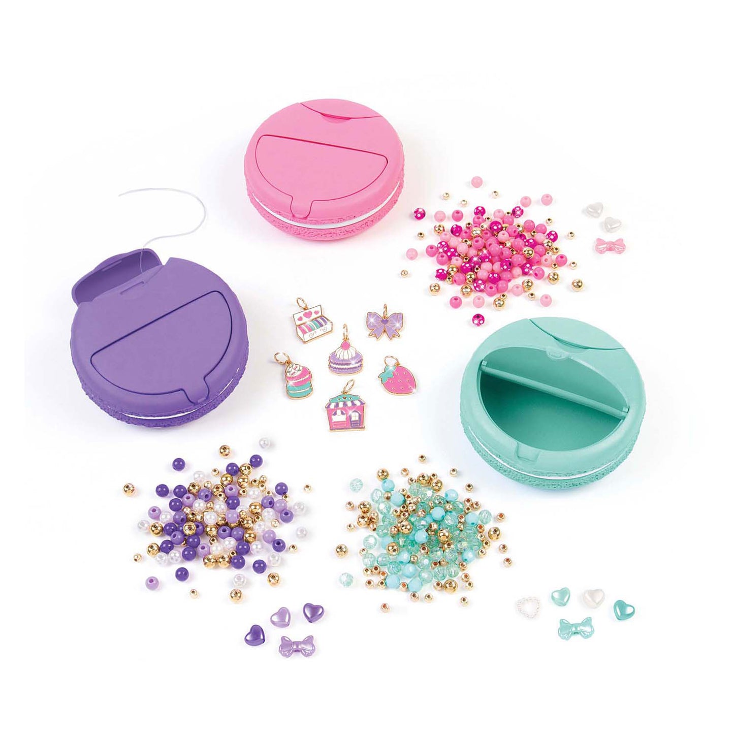 Make It Real - macarons armbandenstudio - maak 12 unieke armbanden