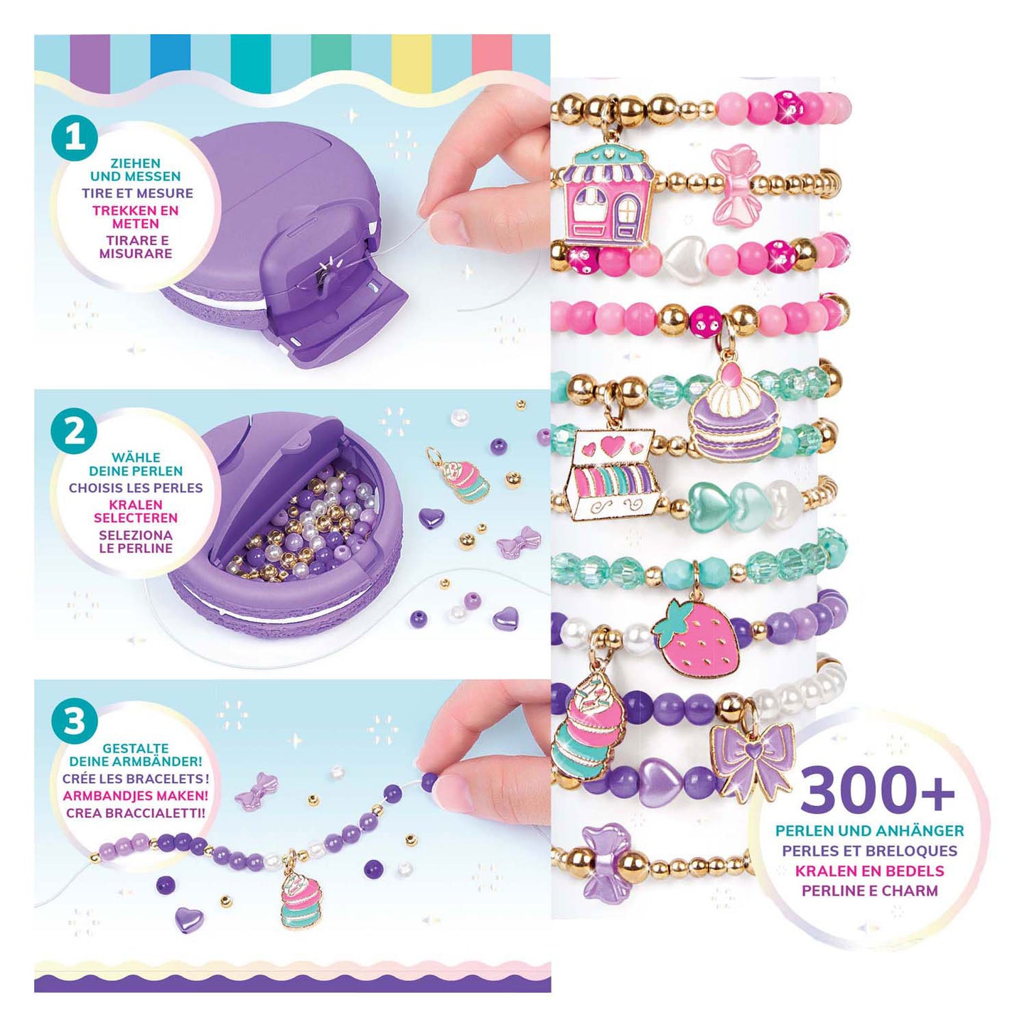 Spectron Macaron armbandenset