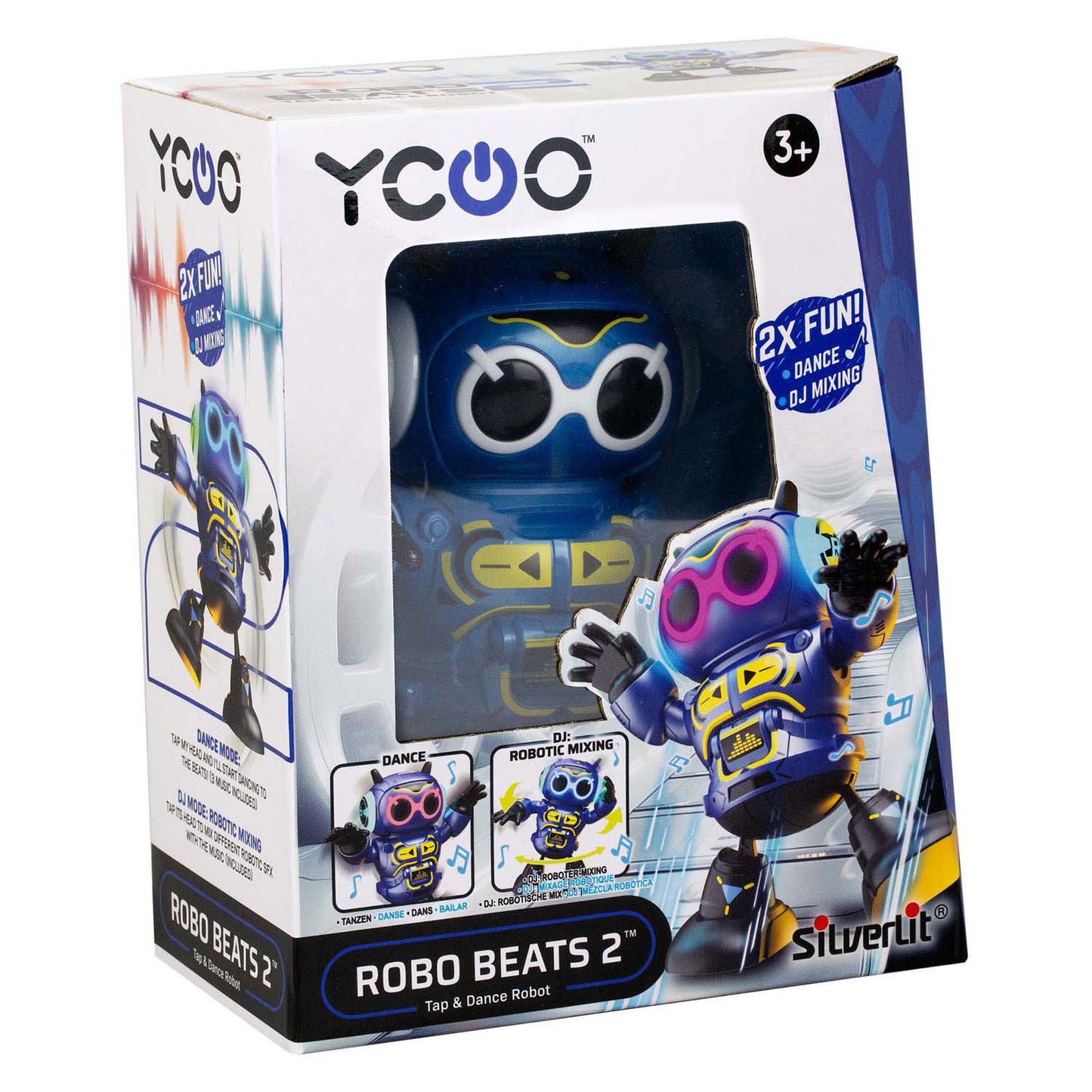 Silverlit Robo beats 2 dansrobot met led