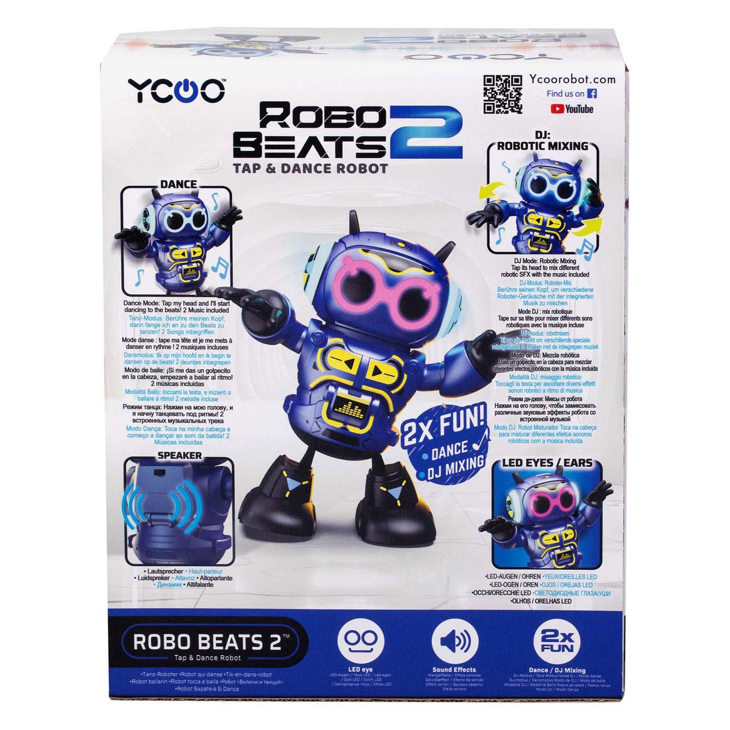 Silverlit Robo beats 2 dansrobot met led
