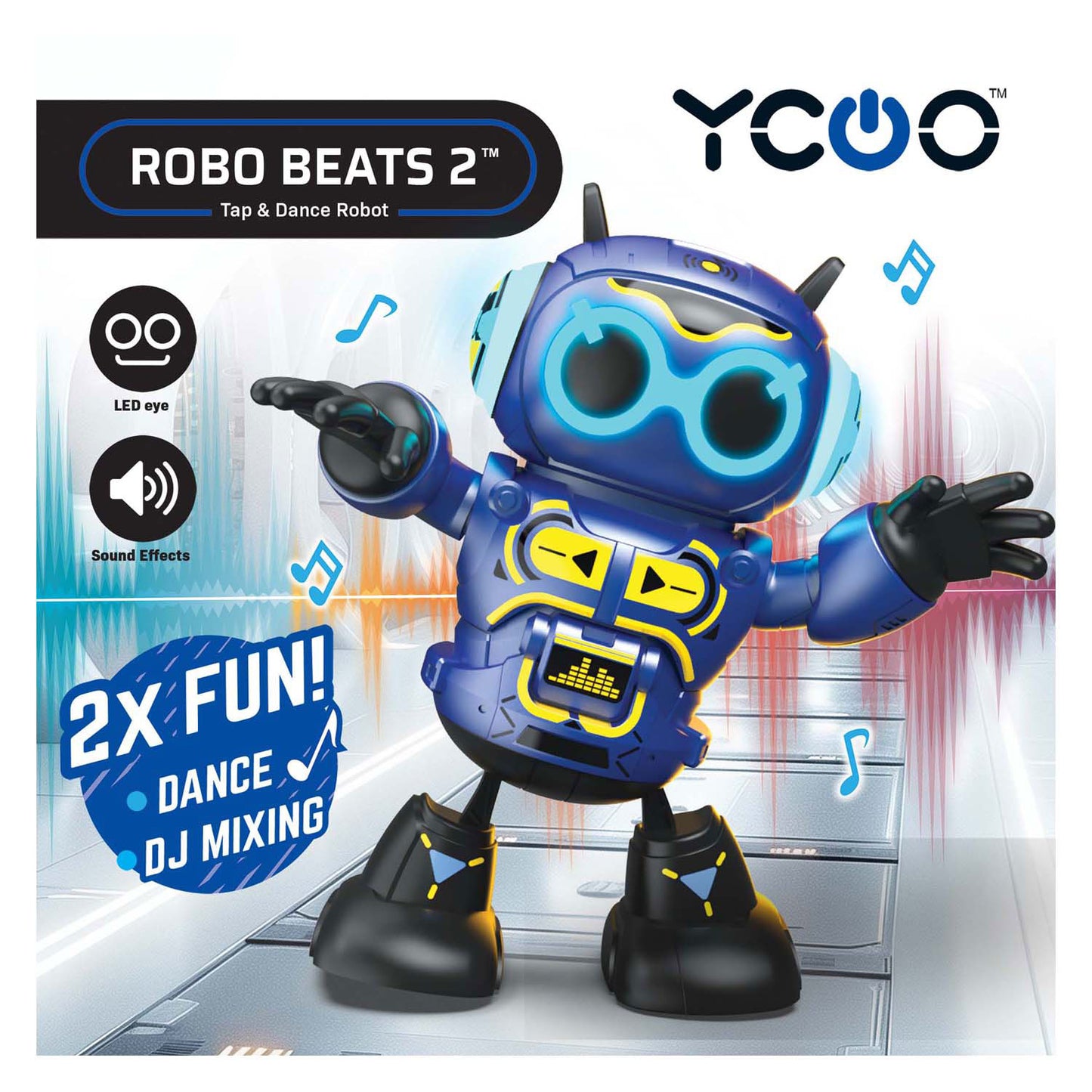 Silverlit Robo beats 2 dansrobot met led