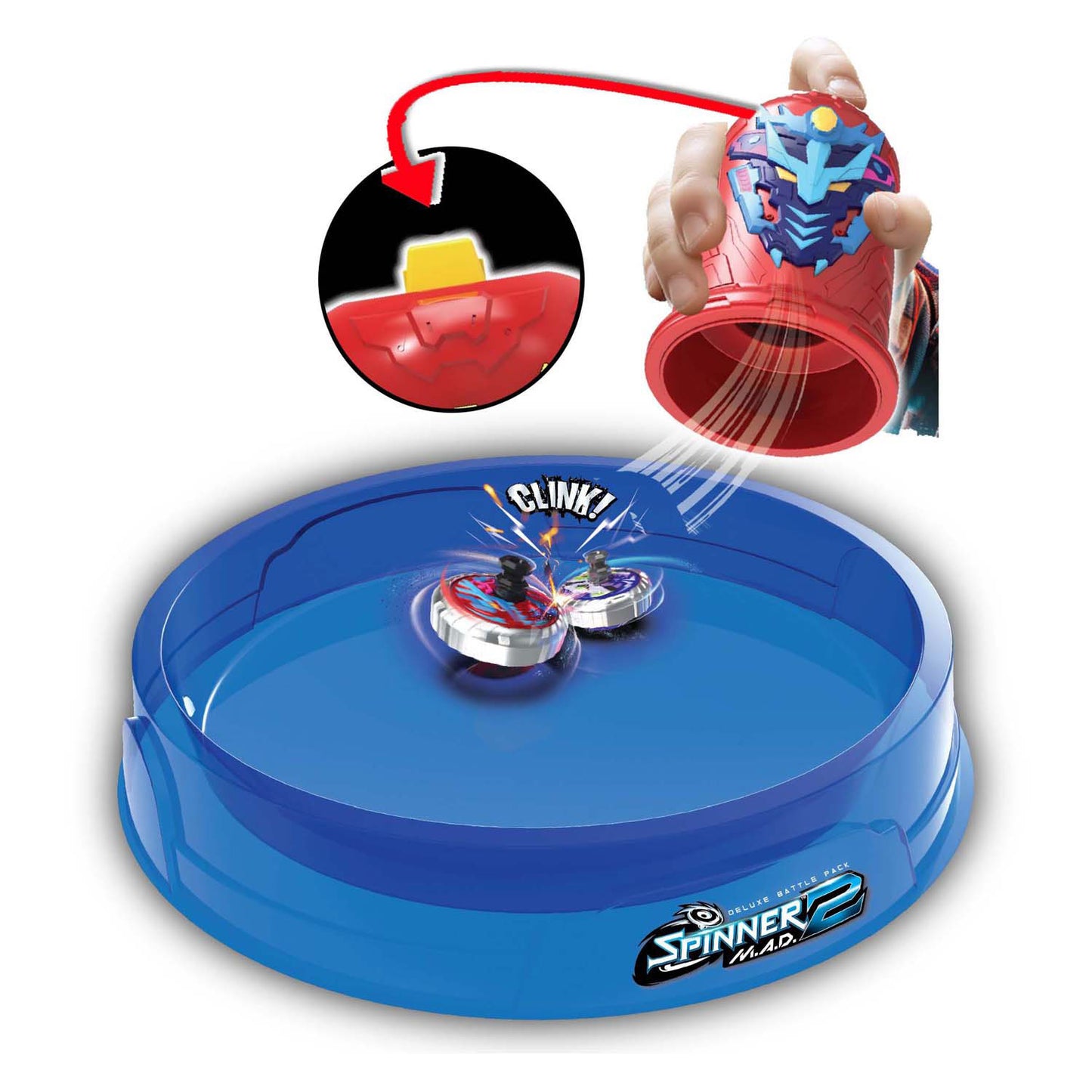 Silverlit spinner mad 2 deluxe battle pack