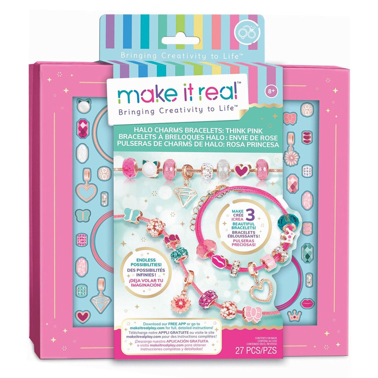 Spectron Make it real armbanden met bedels