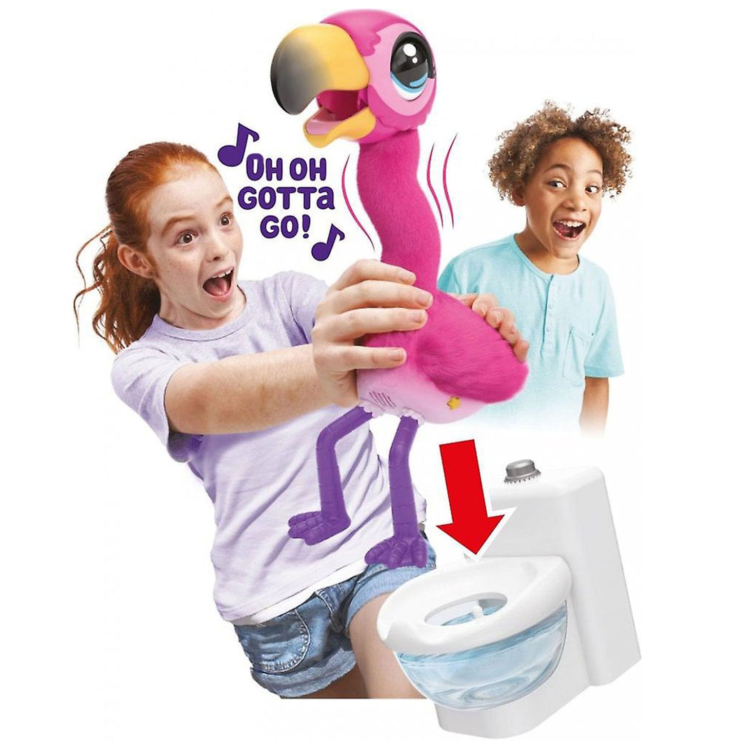 Spectron Gottago flamingo interactieve knuffel