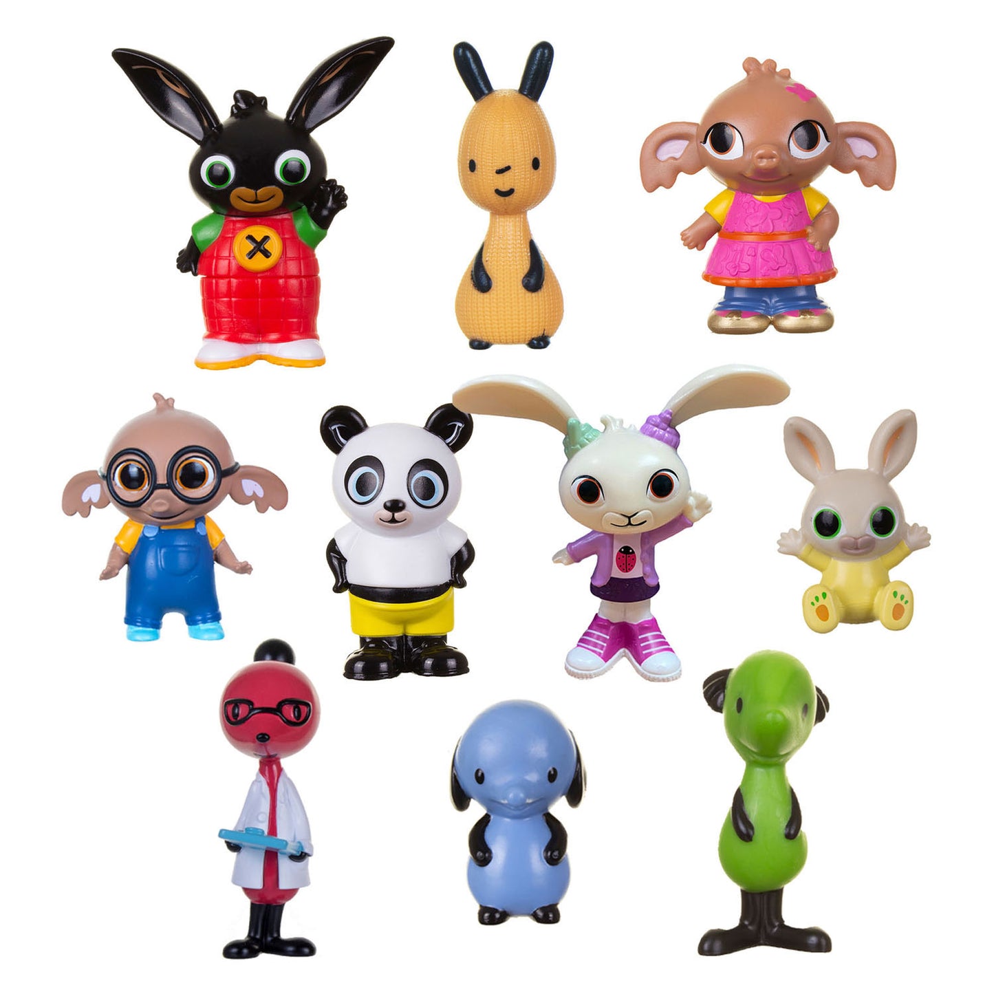 Spectron Bing speelfiguren, 10st.