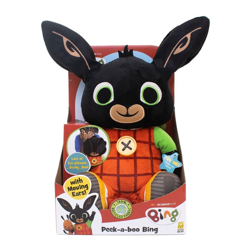 Bing Kiekeboe pratende knuffel