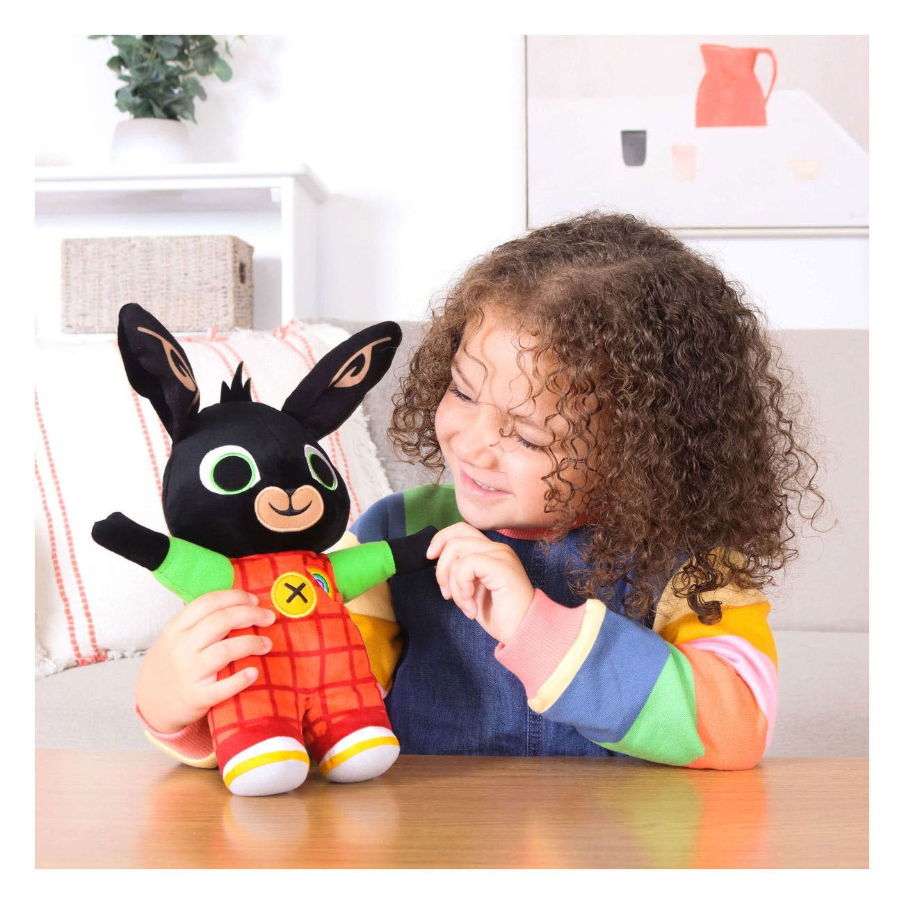Bing Pratende rainbow knuffel