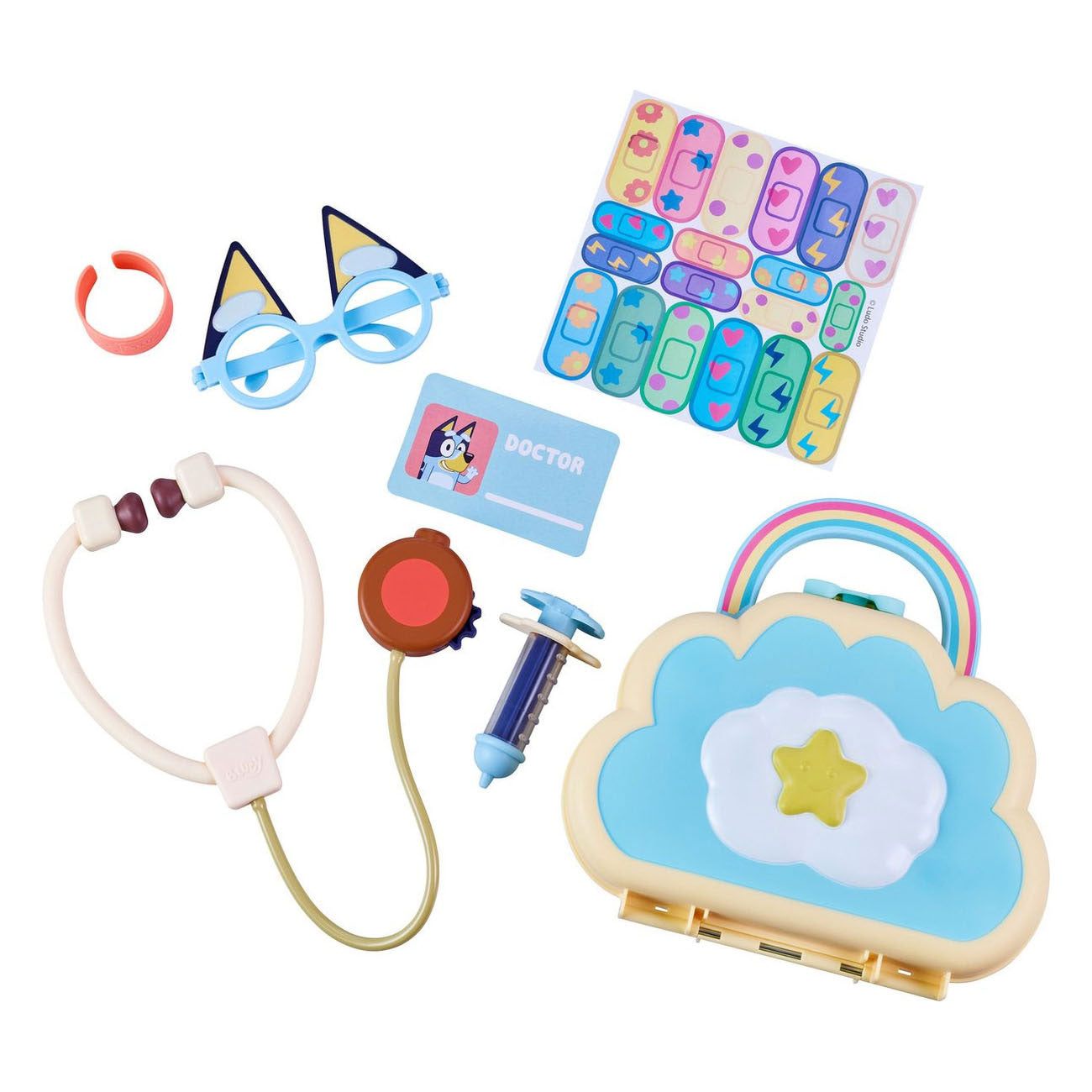 Moose Toys Bluey dokter speelset