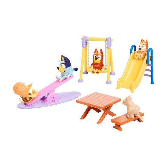 Moose Toys Bluey speeltuin deluxe speelset