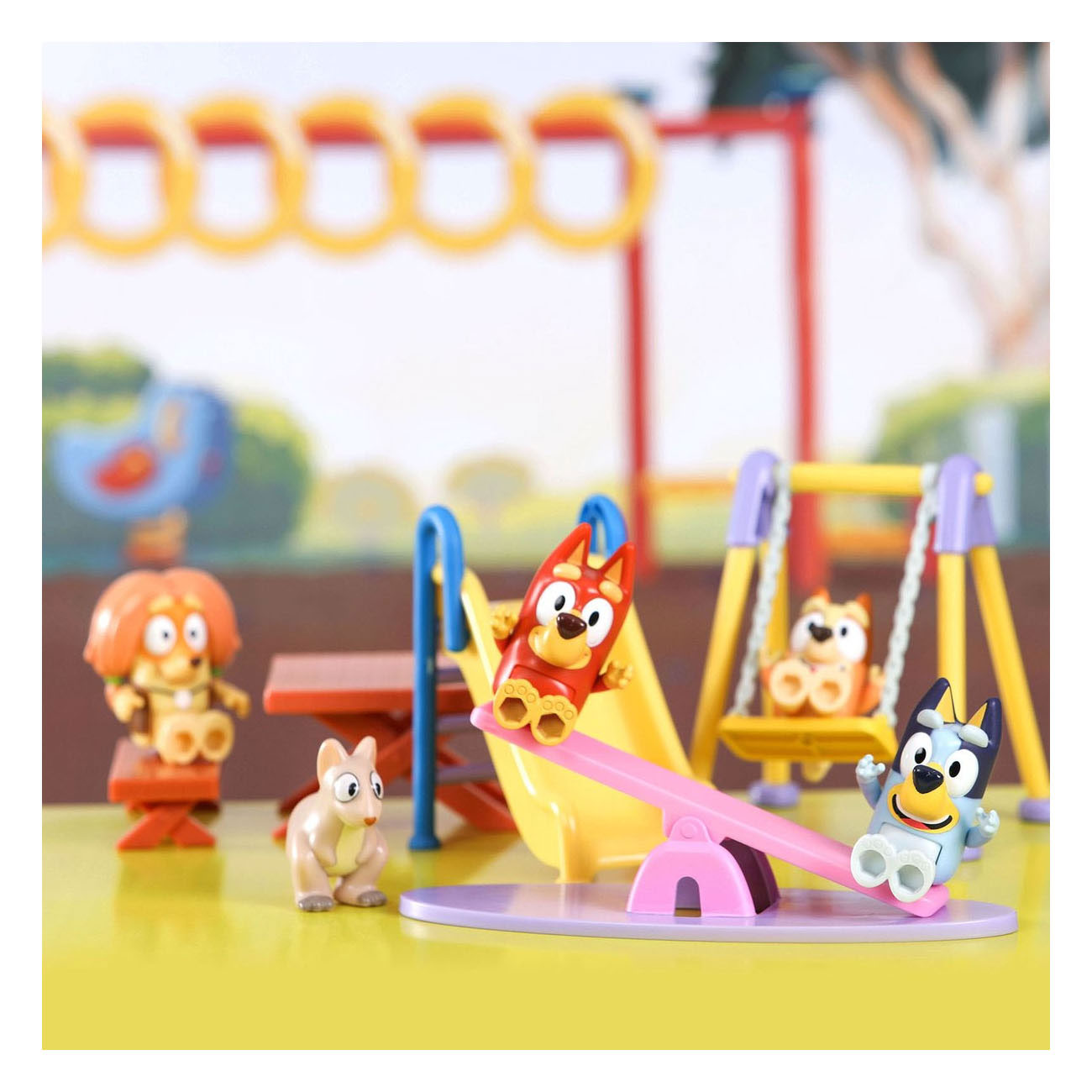 Moose Toys Bluey speeltuin deluxe speelset