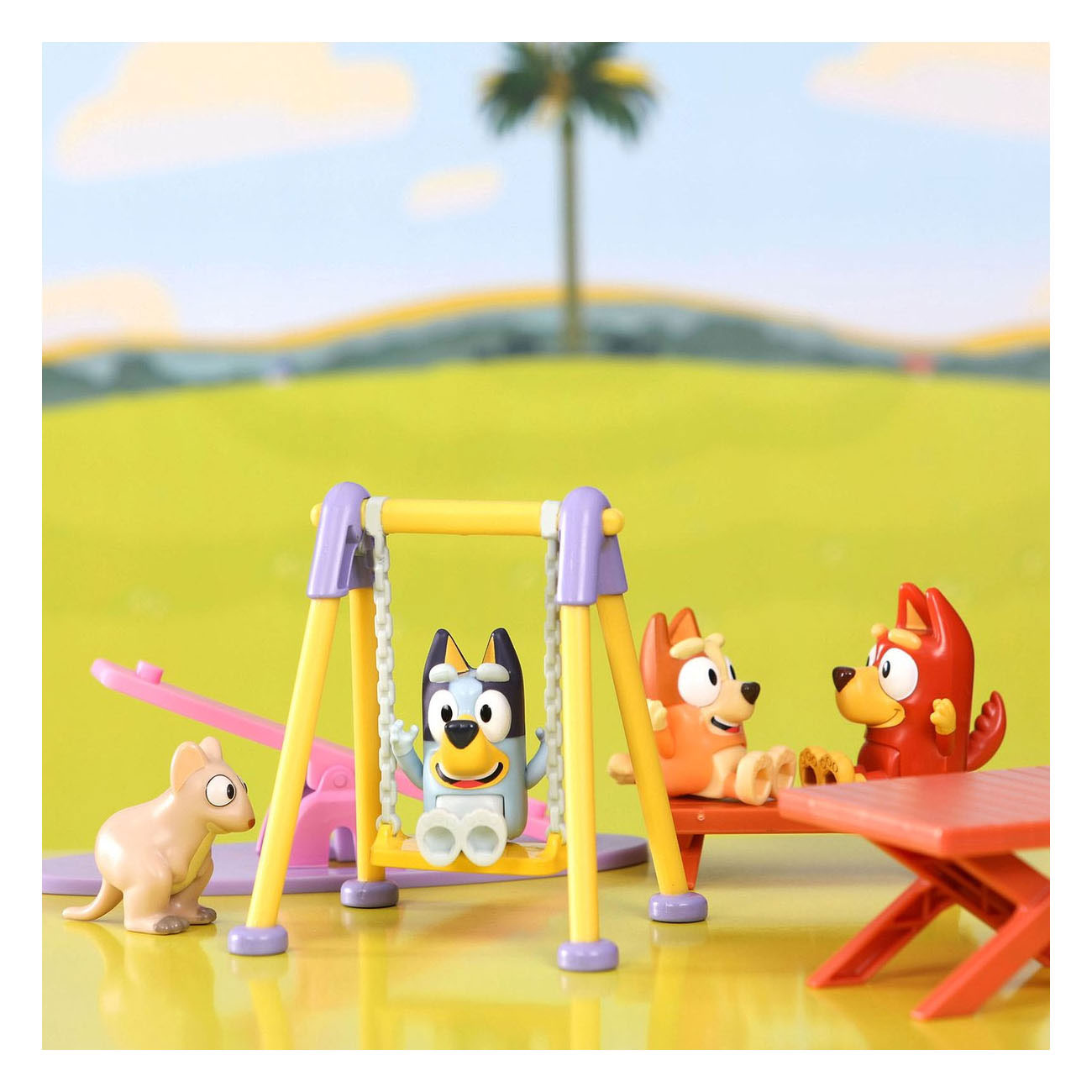 Moose Toys Bluey speeltuin deluxe speelset