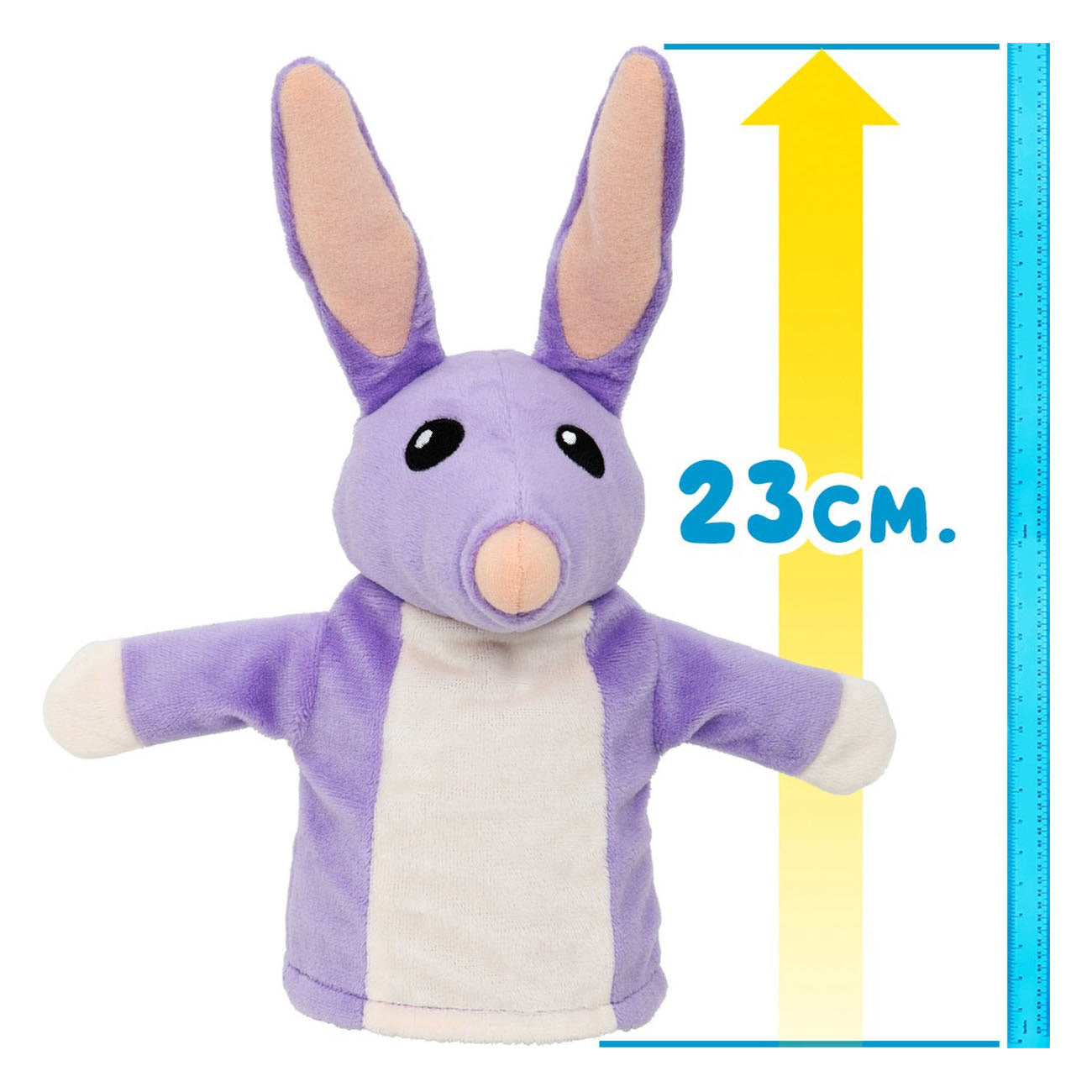 Moose Toys Bluey pluchen handpop - bob bilby
