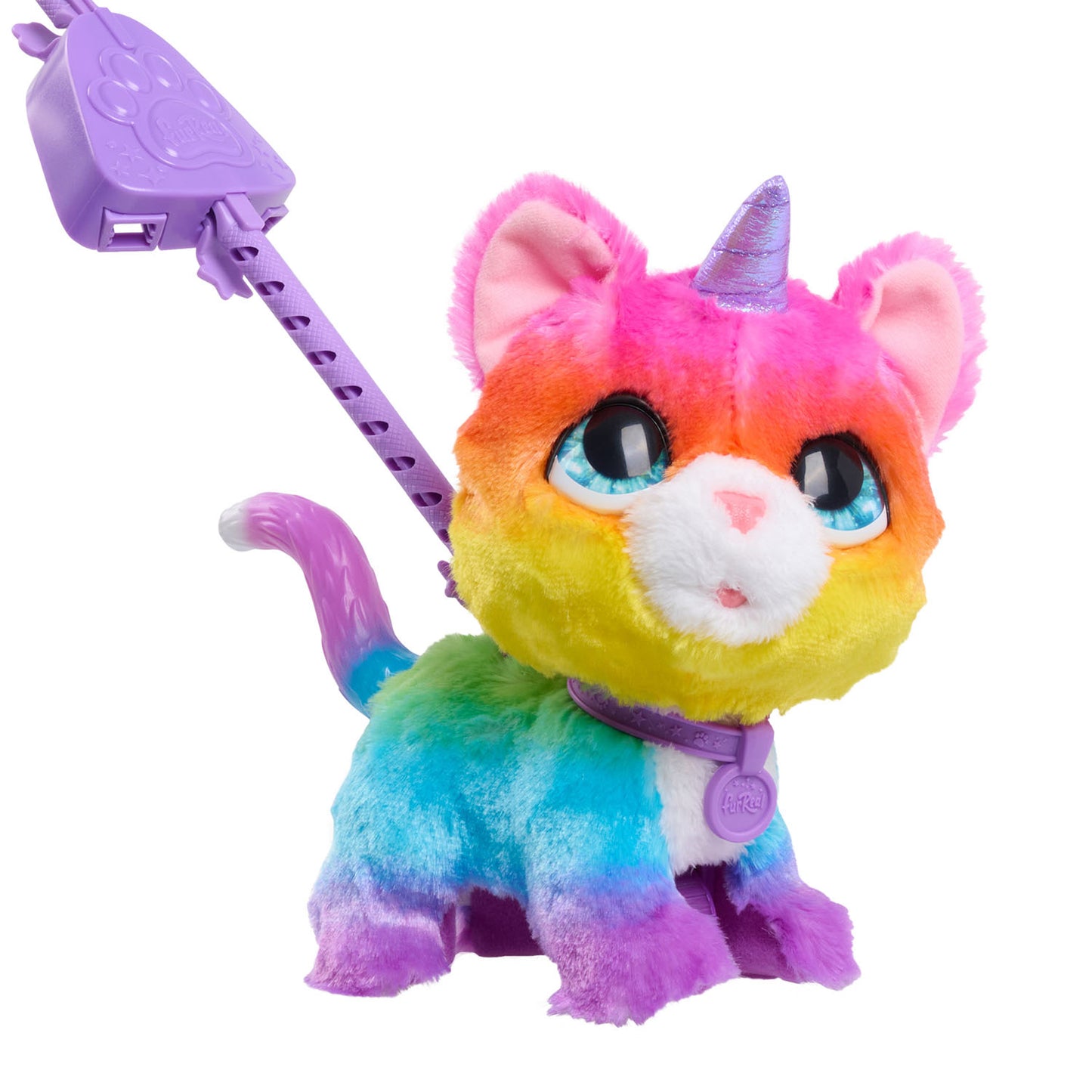 Just Play Furreal walkalots big wags unicorn kat - interactieve pluchen knuffel