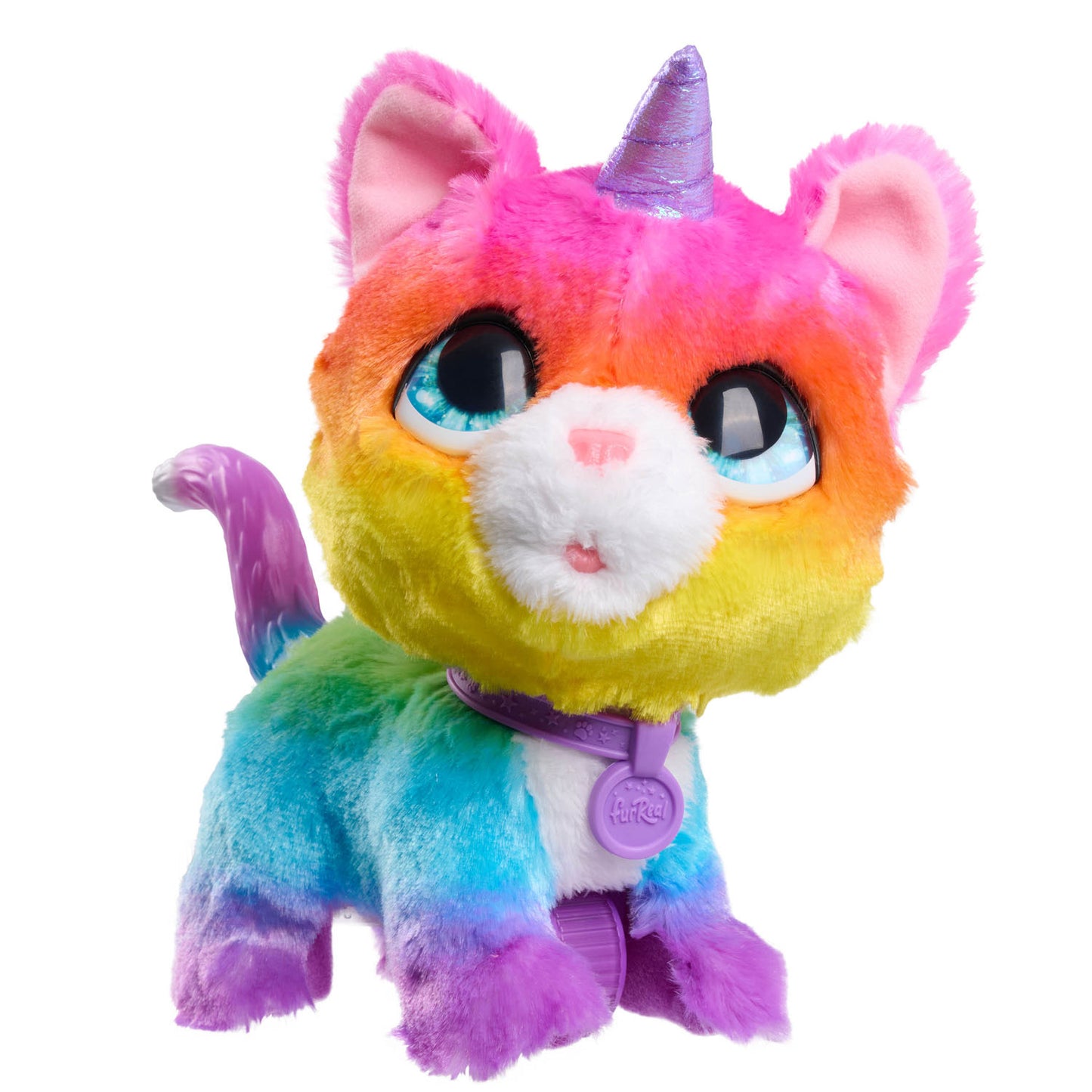 Just Play Furreal walkalots big wags unicorn kat - interactieve pluchen knuffel