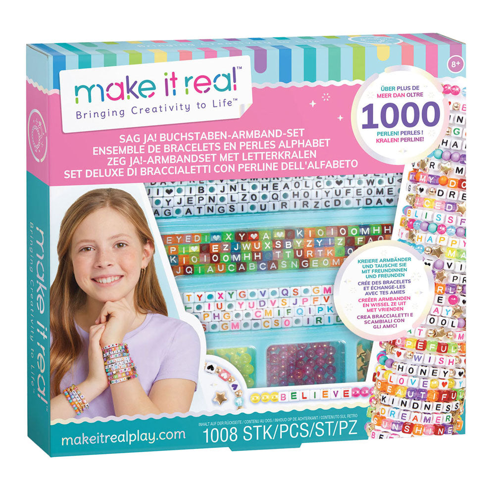 Spectron Make it real - maak je eigen kralen armbanden, 1008dlg.