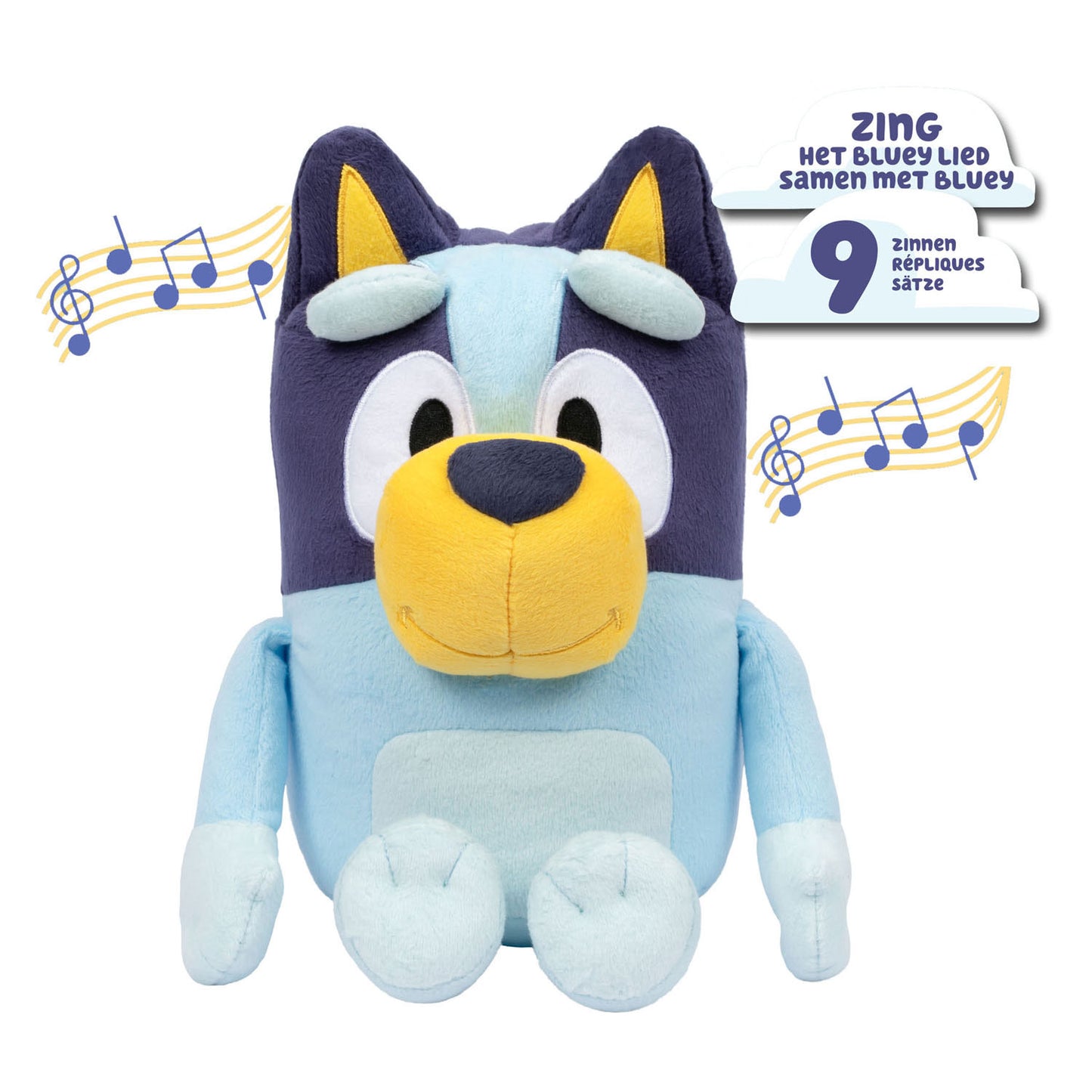Moose Toys Pratende bluey interactieve knuffel