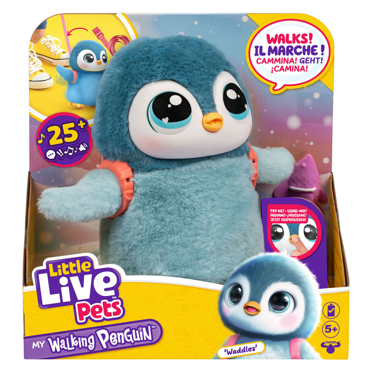 Spectron Little live pets pinguïn interactief dier