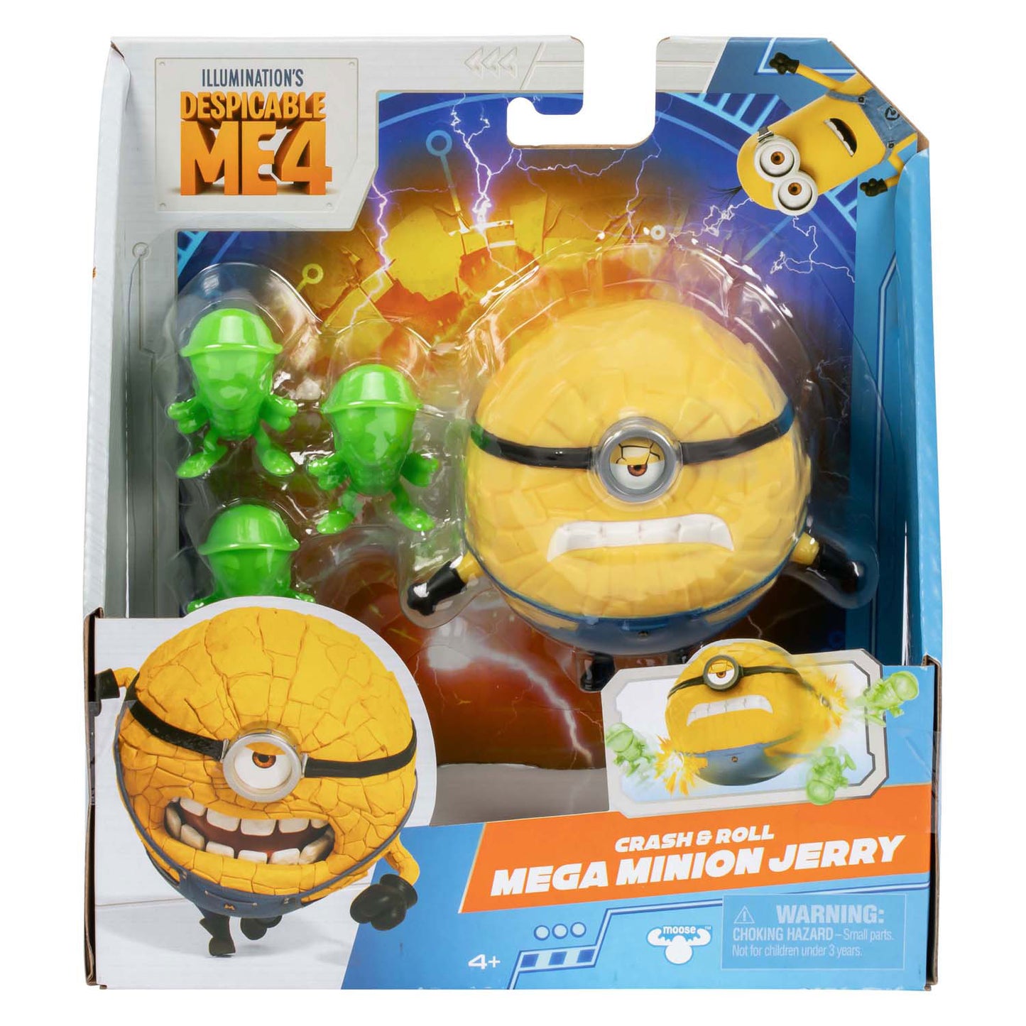 Moose Toys Despicable me 4 - crash rol mega minion jerry - actiefiguur