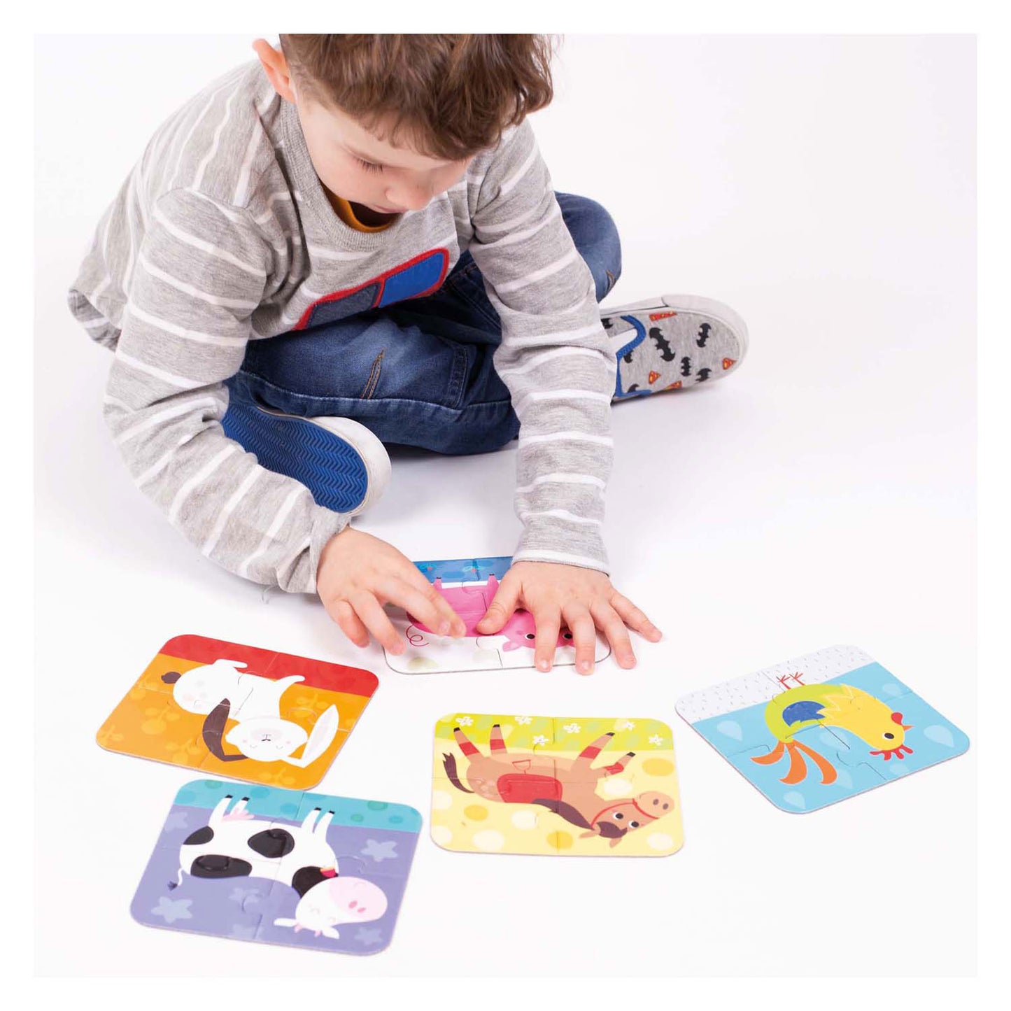 Banana Panda - on-the-go puzzel dieren - 16st.