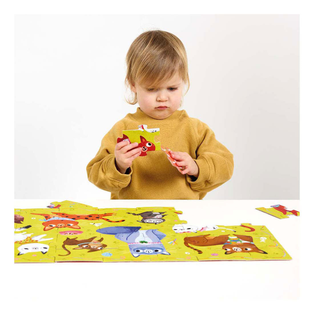 Banana Panda - ik hou van katten puzzel - 60st.