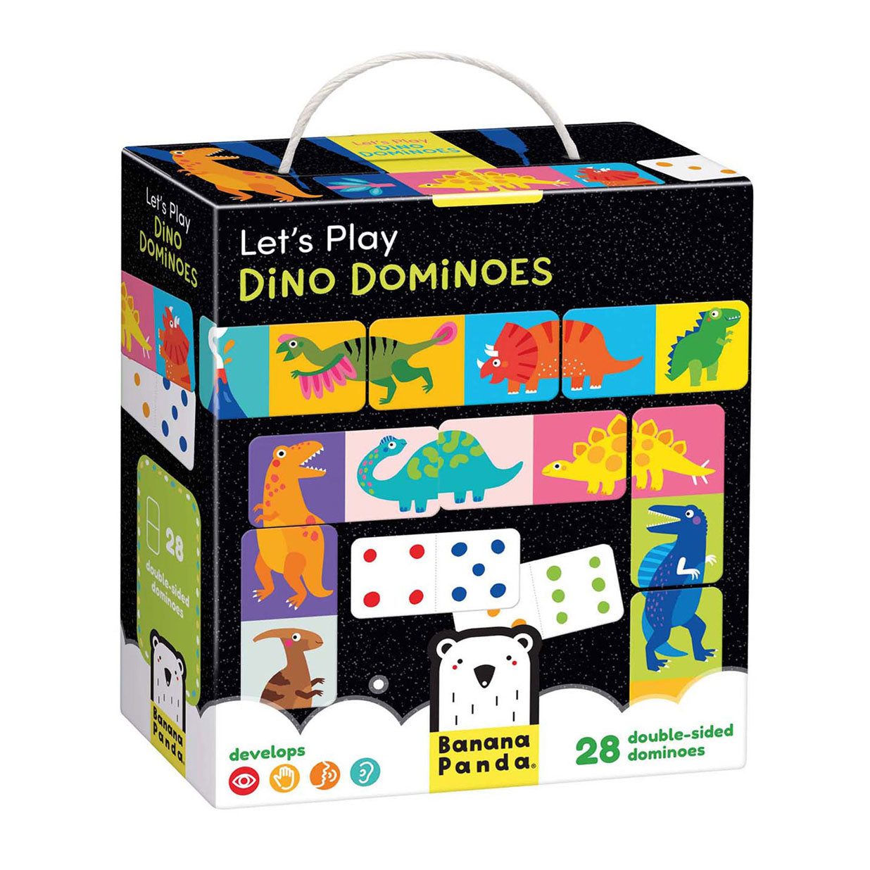 Banana Panda - laten we dino domino spelen